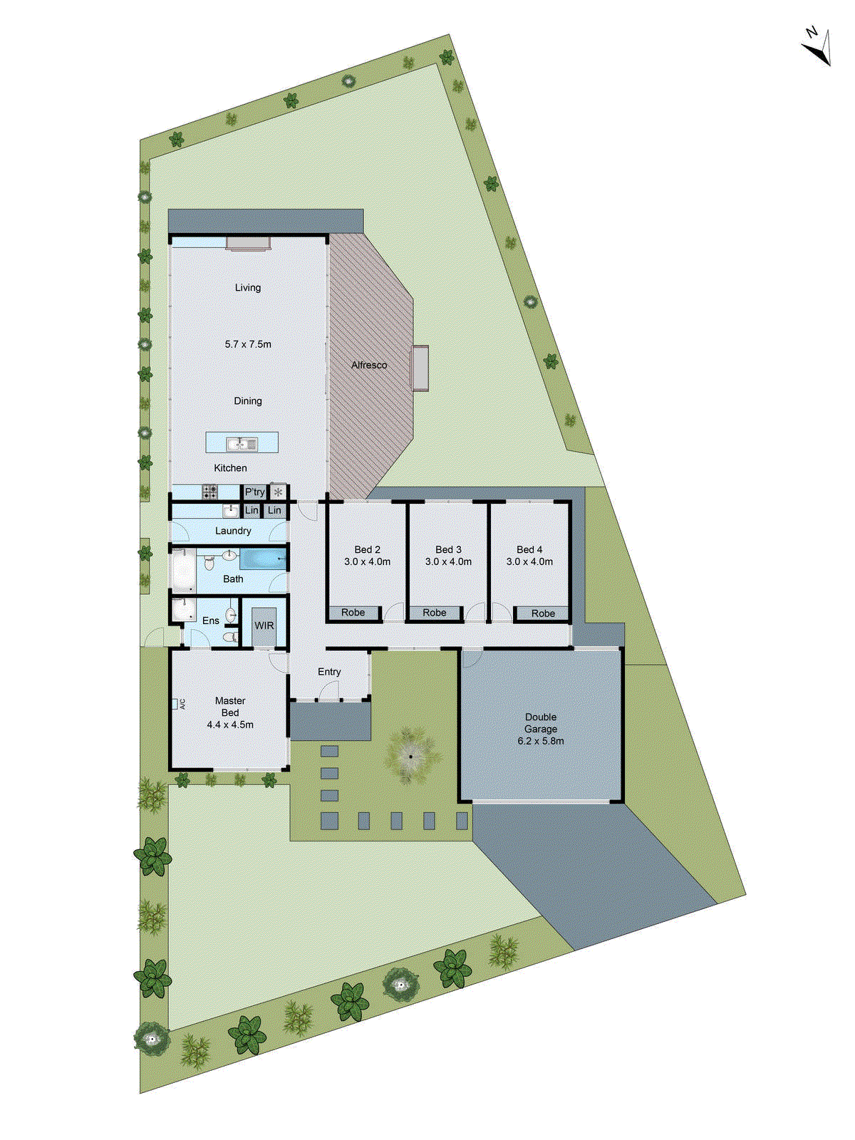 35 Burgundy Drive, Waurn Ponds VIC 3216 - Floorplan