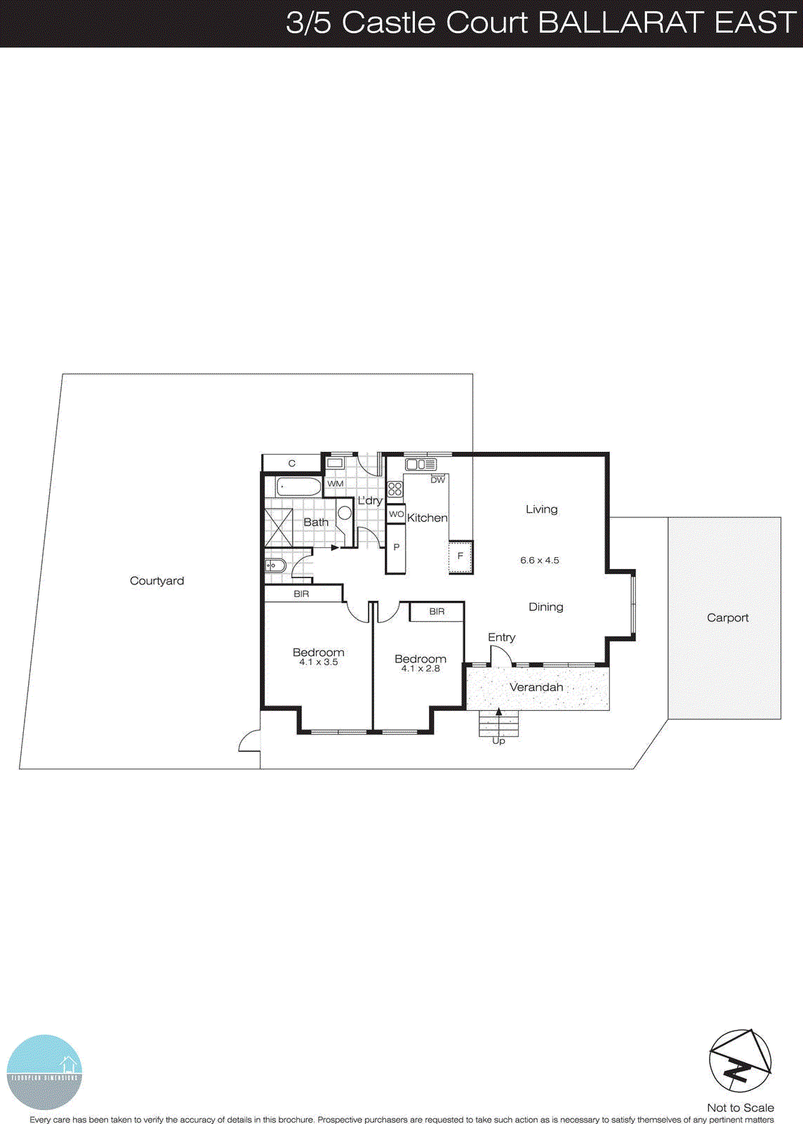 3/5 Castle Court, Ballarat East VIC 3350 - Floorplan