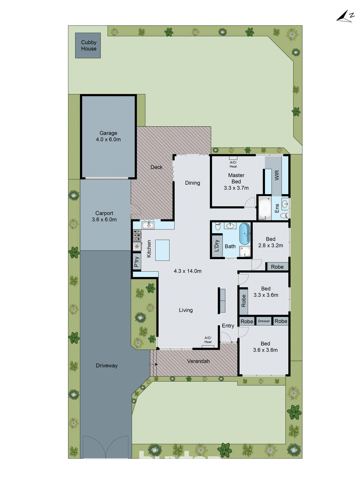 35 Clarke Avenue, Belmont VIC 3216 - Floorplan
