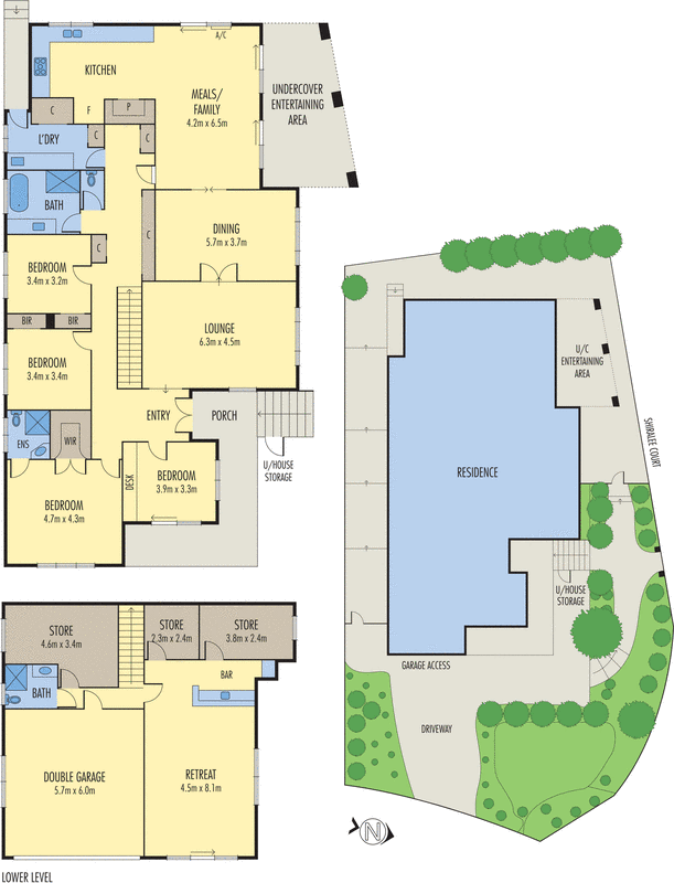 35 Coniston Drive, Wheelers Hill VIC 3150 - Floorplan