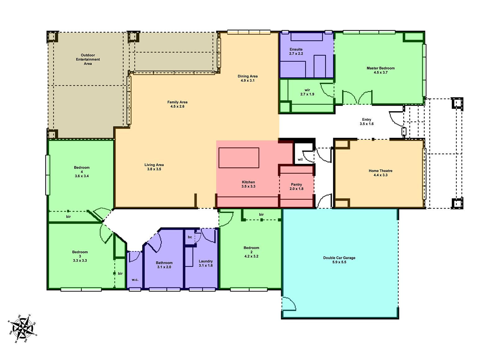 35 Cuzens Road, Alfredton VIC 3350 - Floorplan