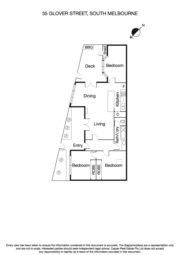 35 Glover Street, SOUTH MELBOURNE VIC 3205 - Floorplan