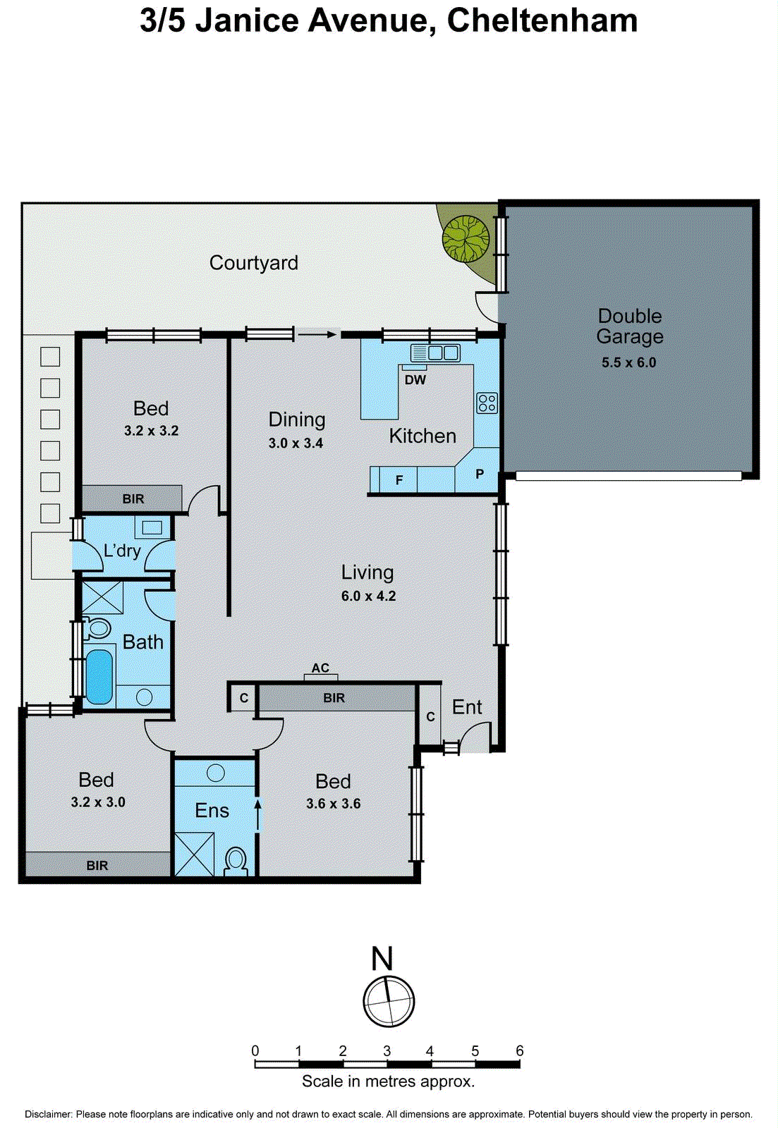 3/5 Janice Avenue, Cheltenham VIC 3192 - Floorplan