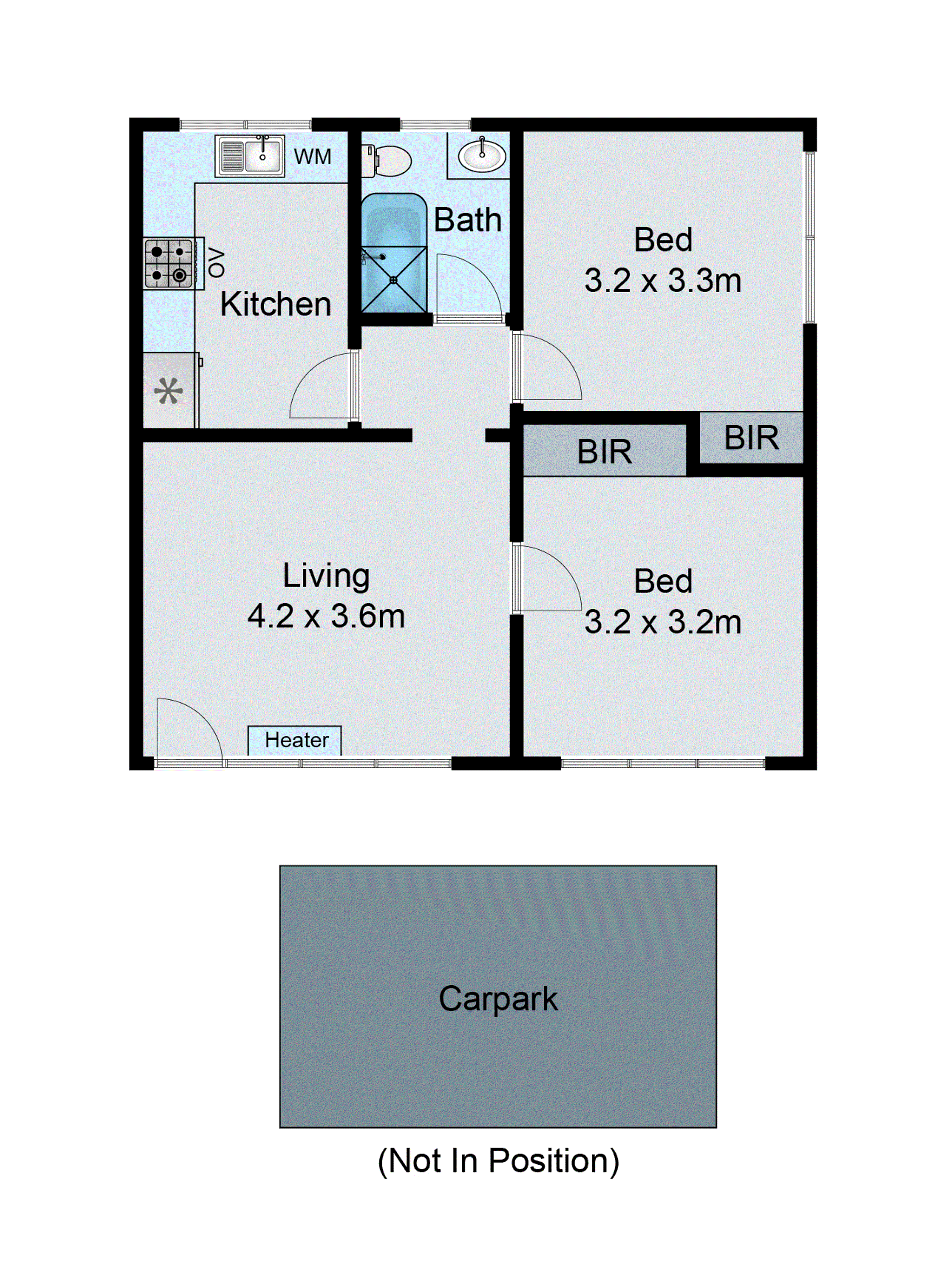 3/5 Joyce Street, Elwood VIC 3184 - Floorplan