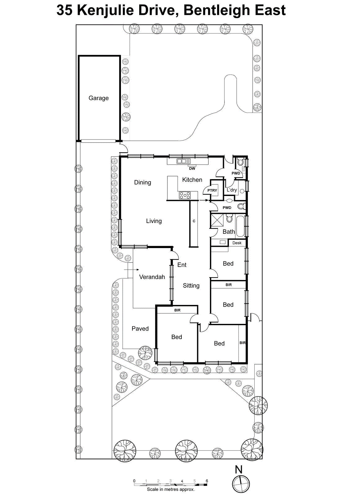 35 Kenjulie Drive, Bentleigh East VIC 3165 - Floorplan