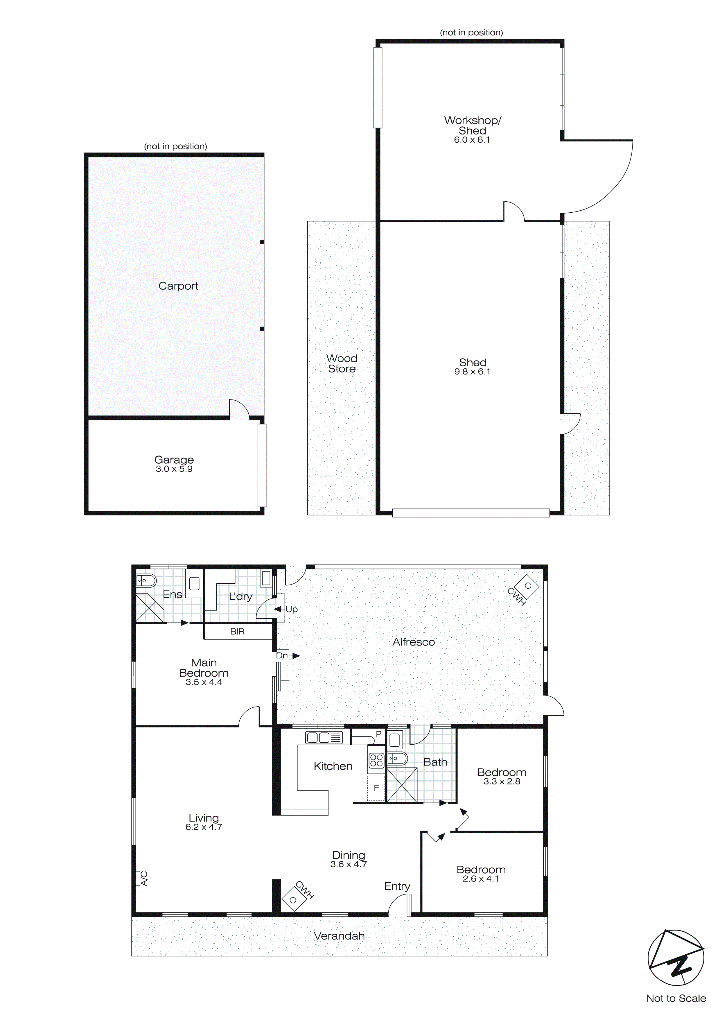 35 Miners Hut Road, Haddon VIC 3351 - Floorplan