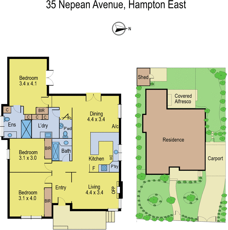 35 Nepean Avenue, Hampton East VIC 3188 - Floorplan