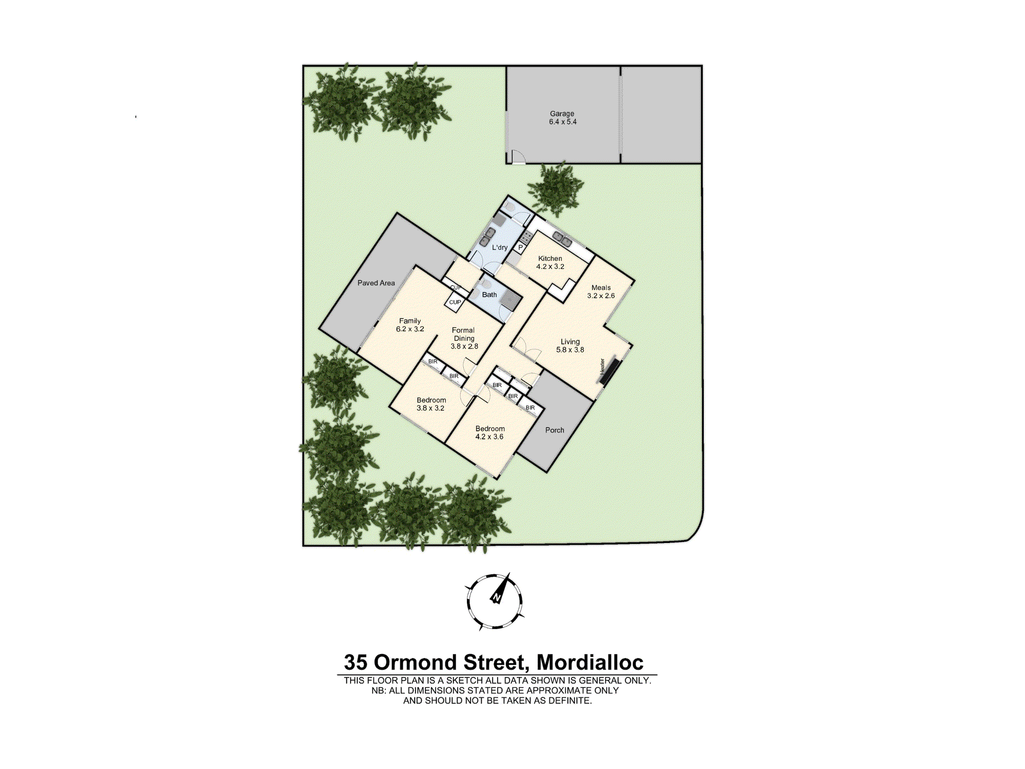 35 Ormond Street, Mordialloc VIC 3195 - Floorplan