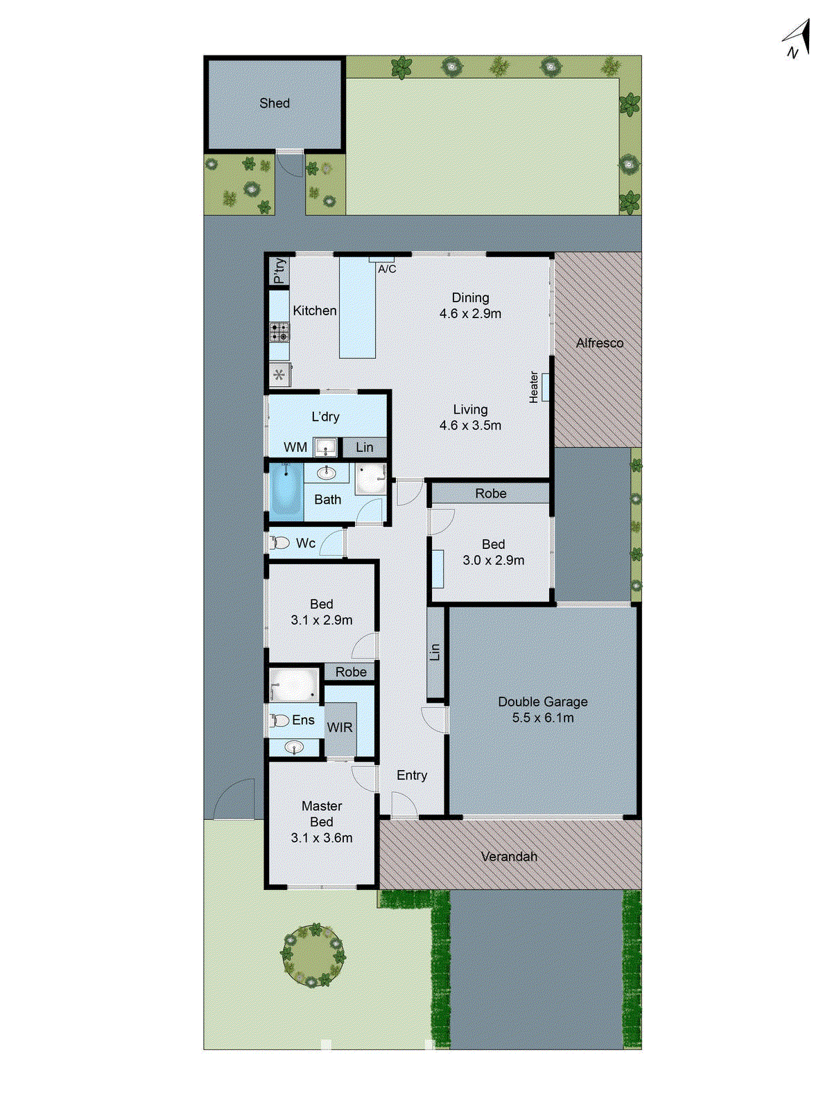 35 Orpington Crescent, Marshall VIC 3216 - Floorplan