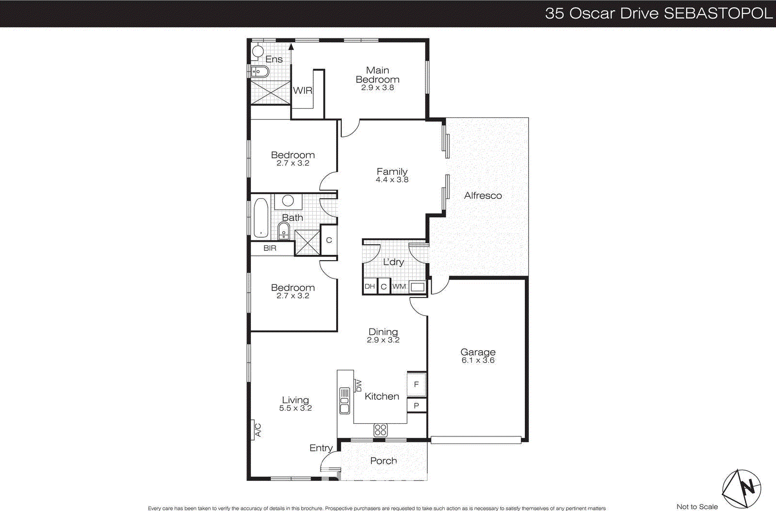 35 Oscar Drive, Sebastopol VIC 3356 - Floorplan