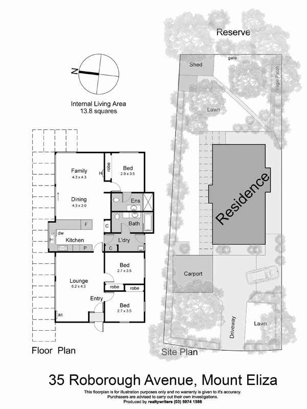 35 Roborough Avenue, MOUNT ELIZA VIC 3930 - Floorplan
