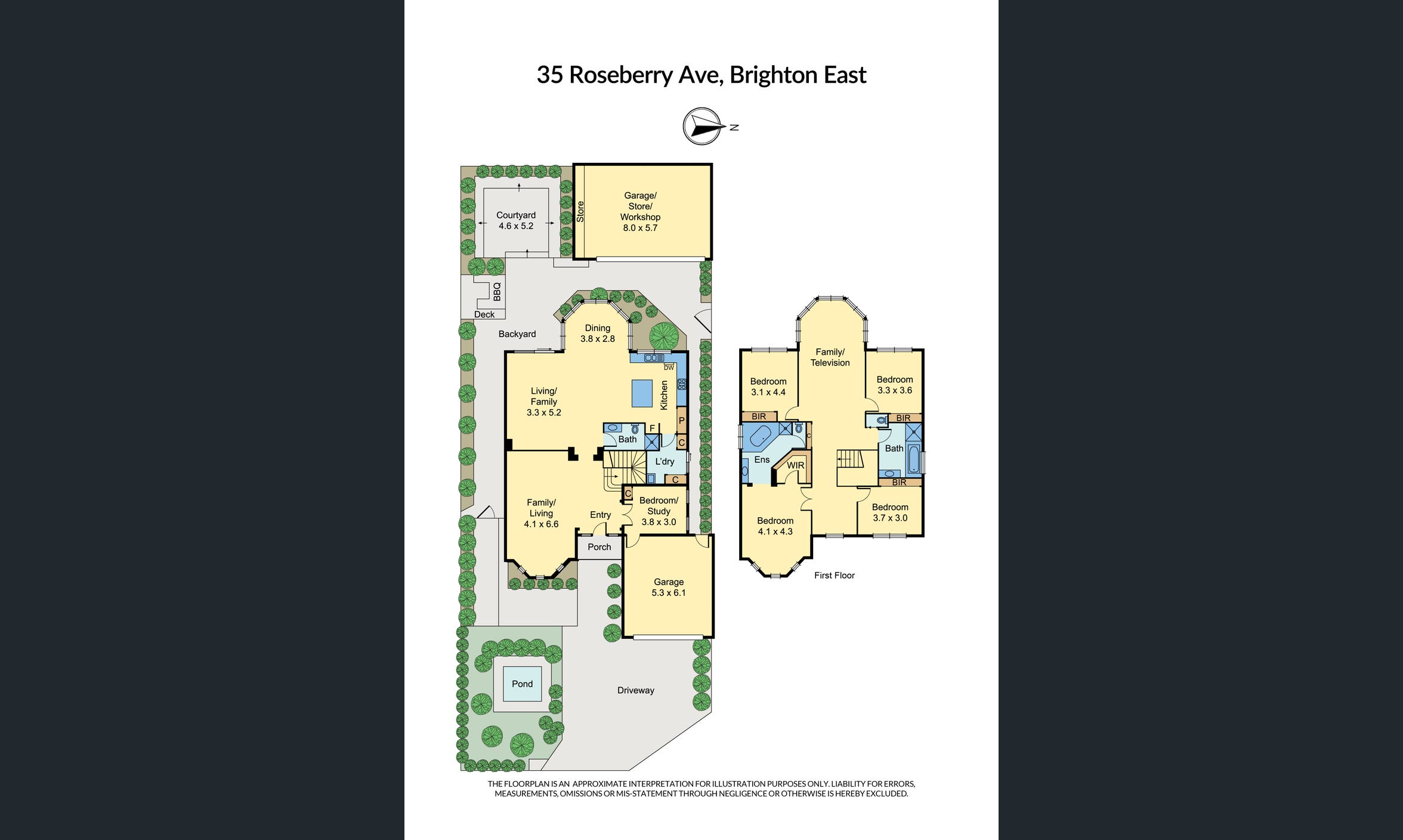 35 Roseberry Avenue, BRIGHTON EAST VIC 3187 - Floorplan