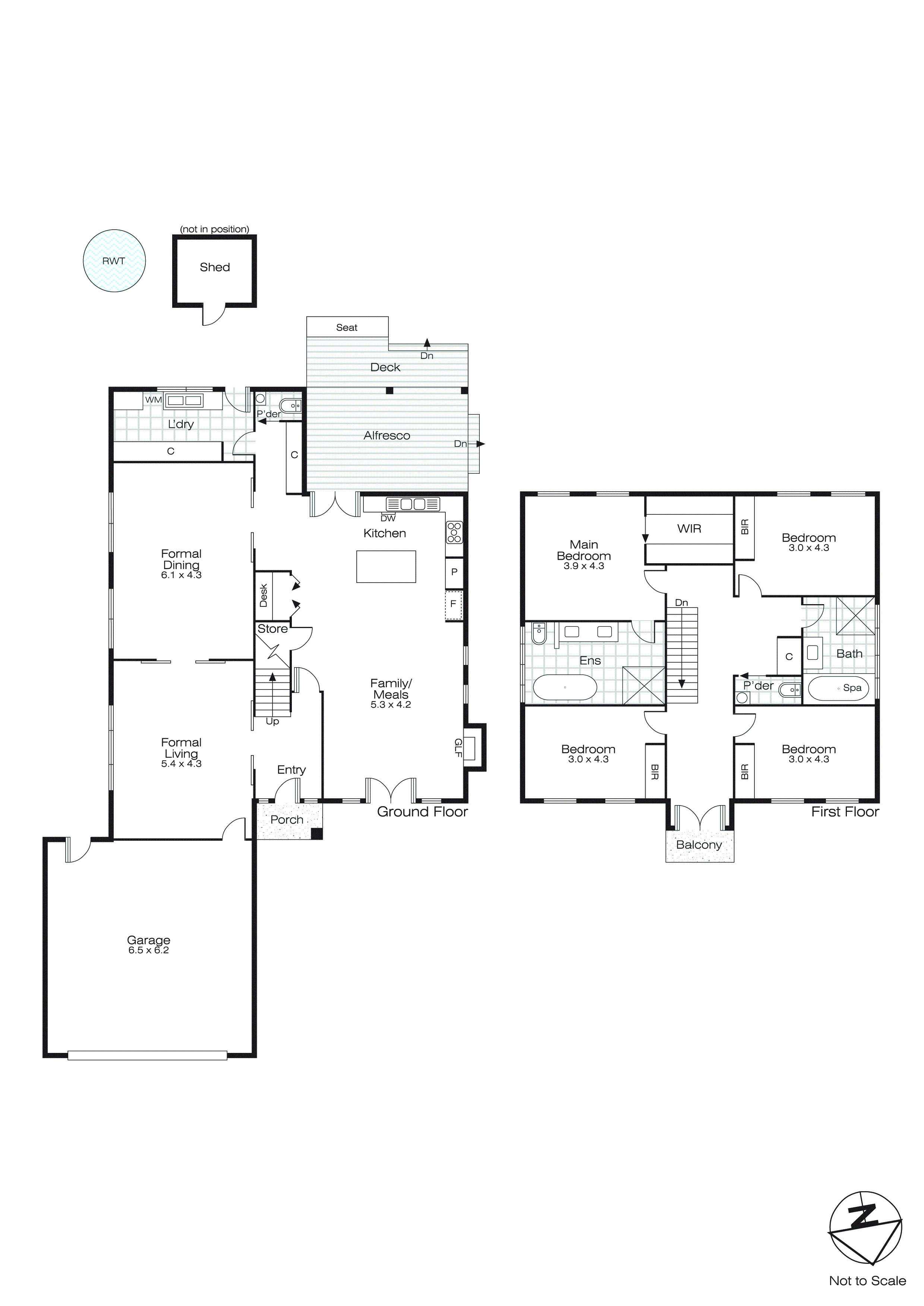 35 Saint Michaels Place, Lake Gardens VIC 3355 - Floorplan