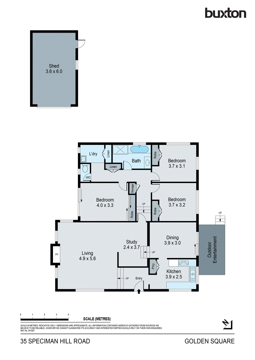 35 Specimen Hill Road, Golden Square VIC 3555 - Floorplan