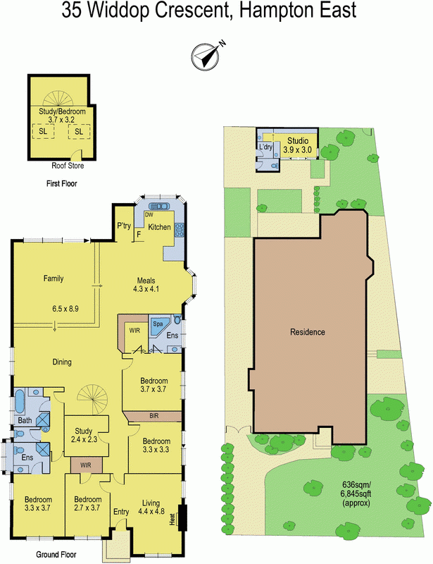 35 Widdop Crescent, HAMPTON EAST VIC 3188 - Floorplan