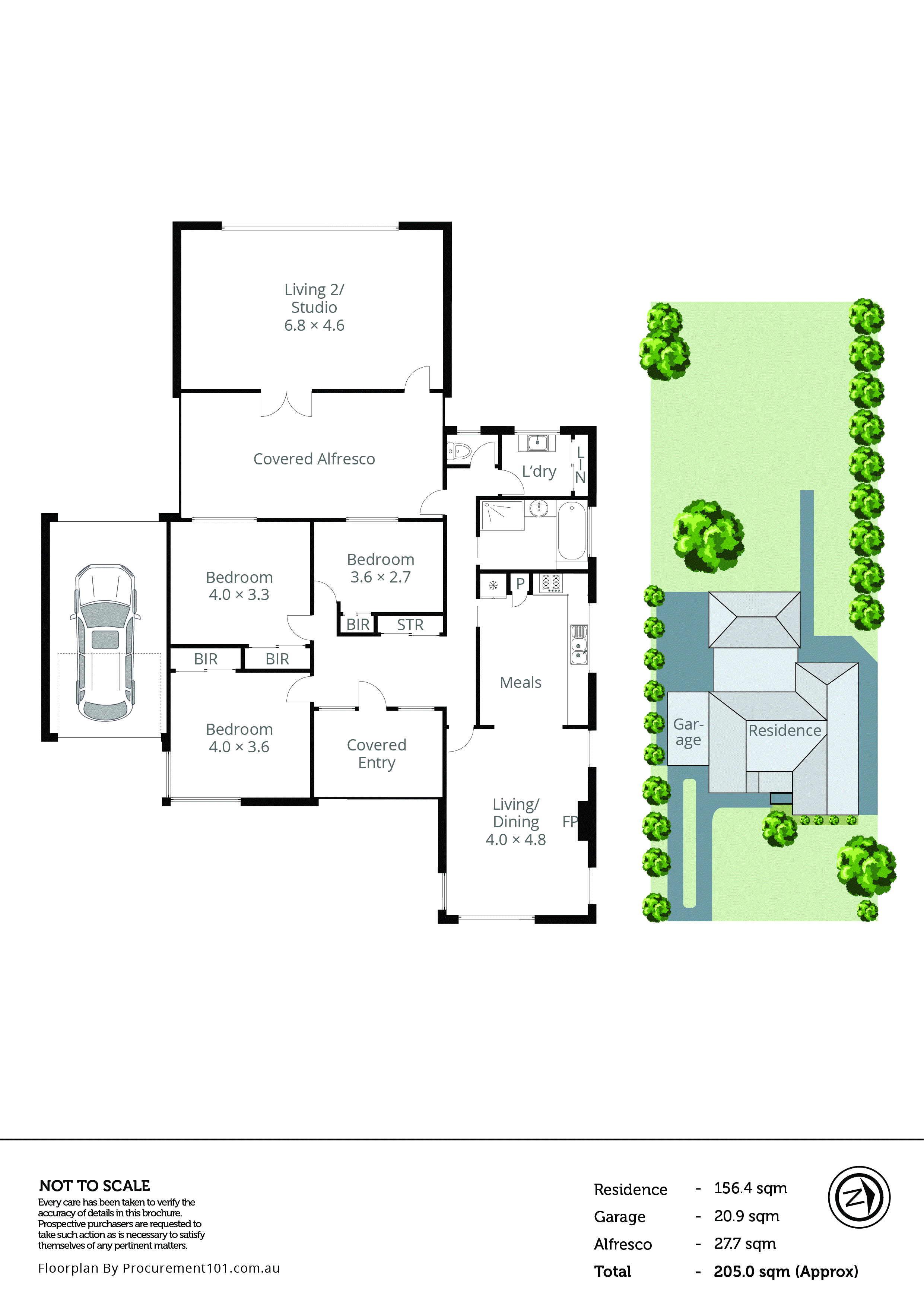 35 Wilma Avenue, Dandenong VIC 3175 - Floorplan