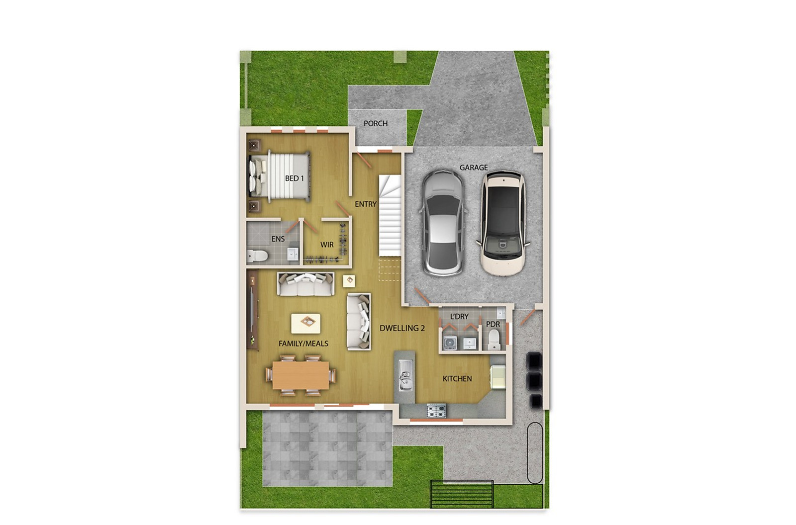 3/50 Catherine Avenue, Chelsea VIC 3196 - Floorplan