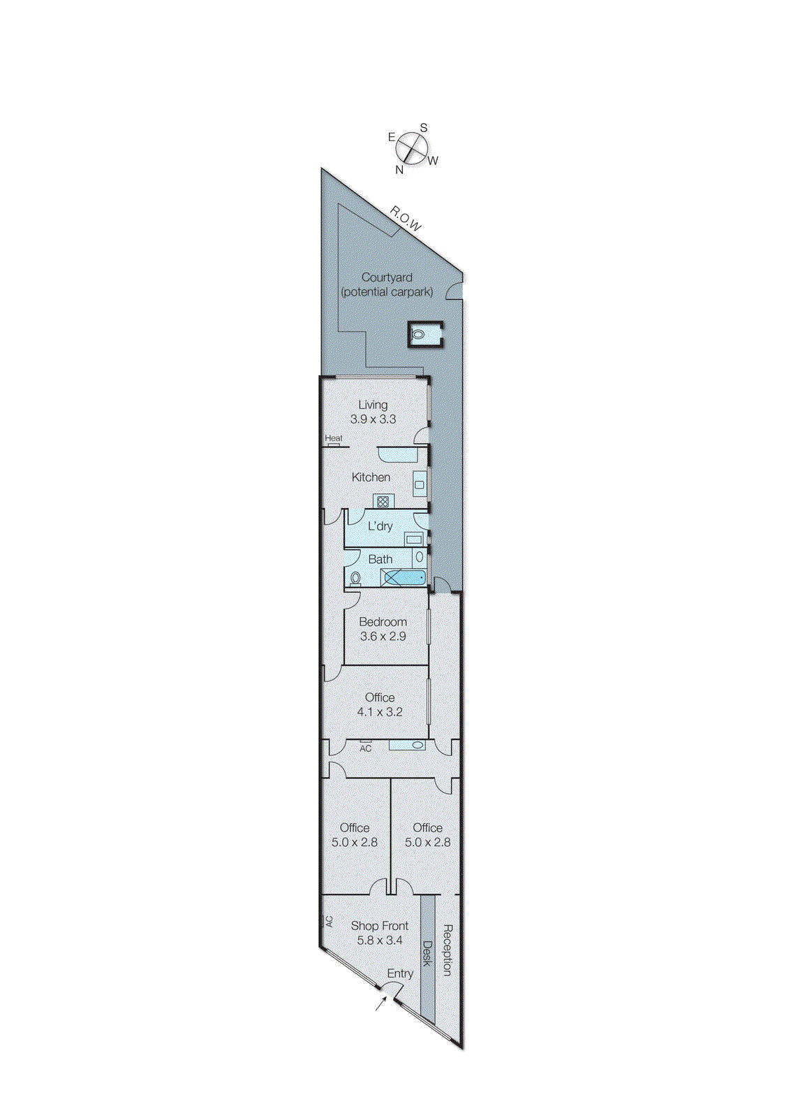 350 Como Parade West, Parkdale VIC 3195 - Floorplan