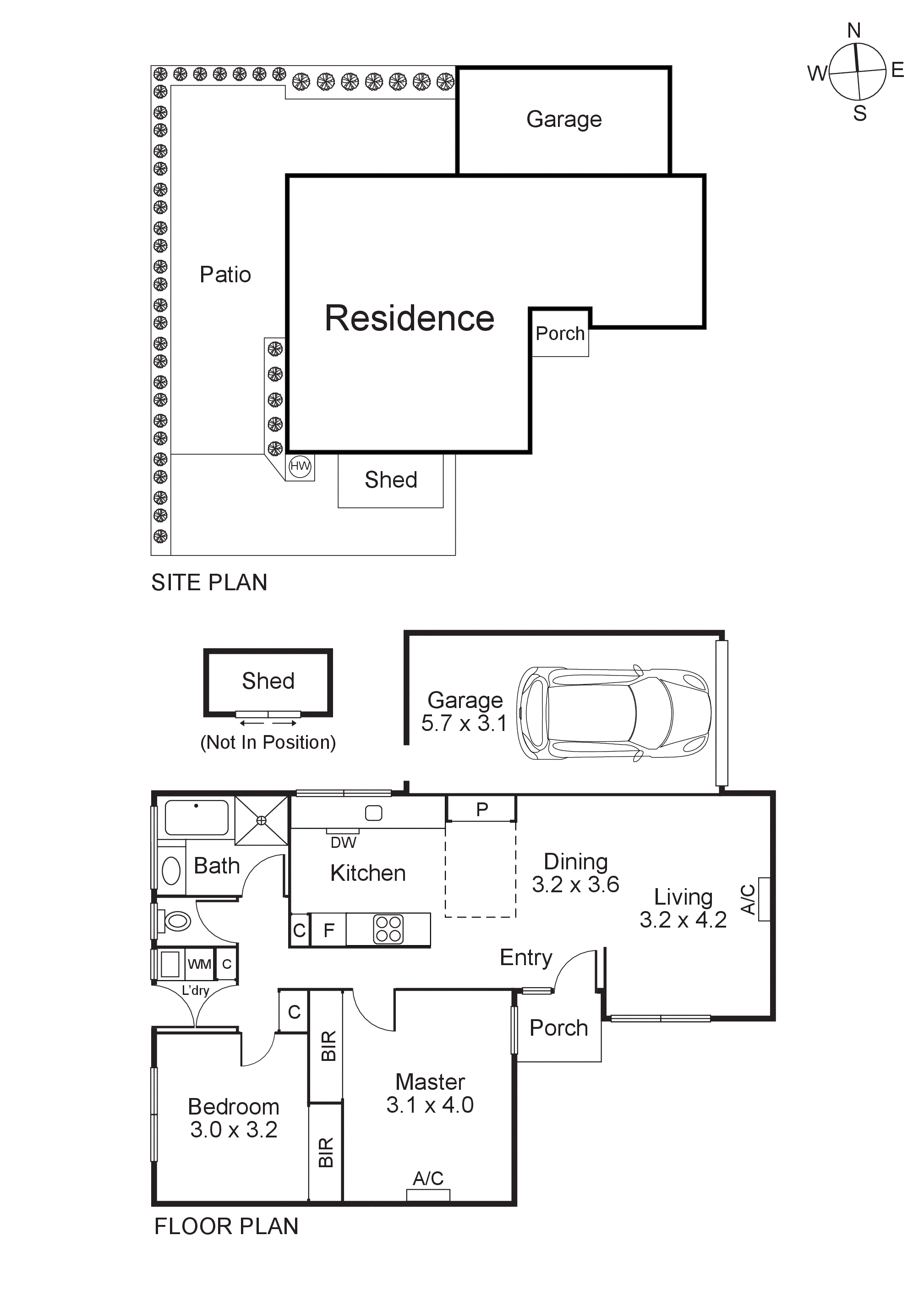 3/50 Fewster Road, Hampton VIC 3188 - Floorplan