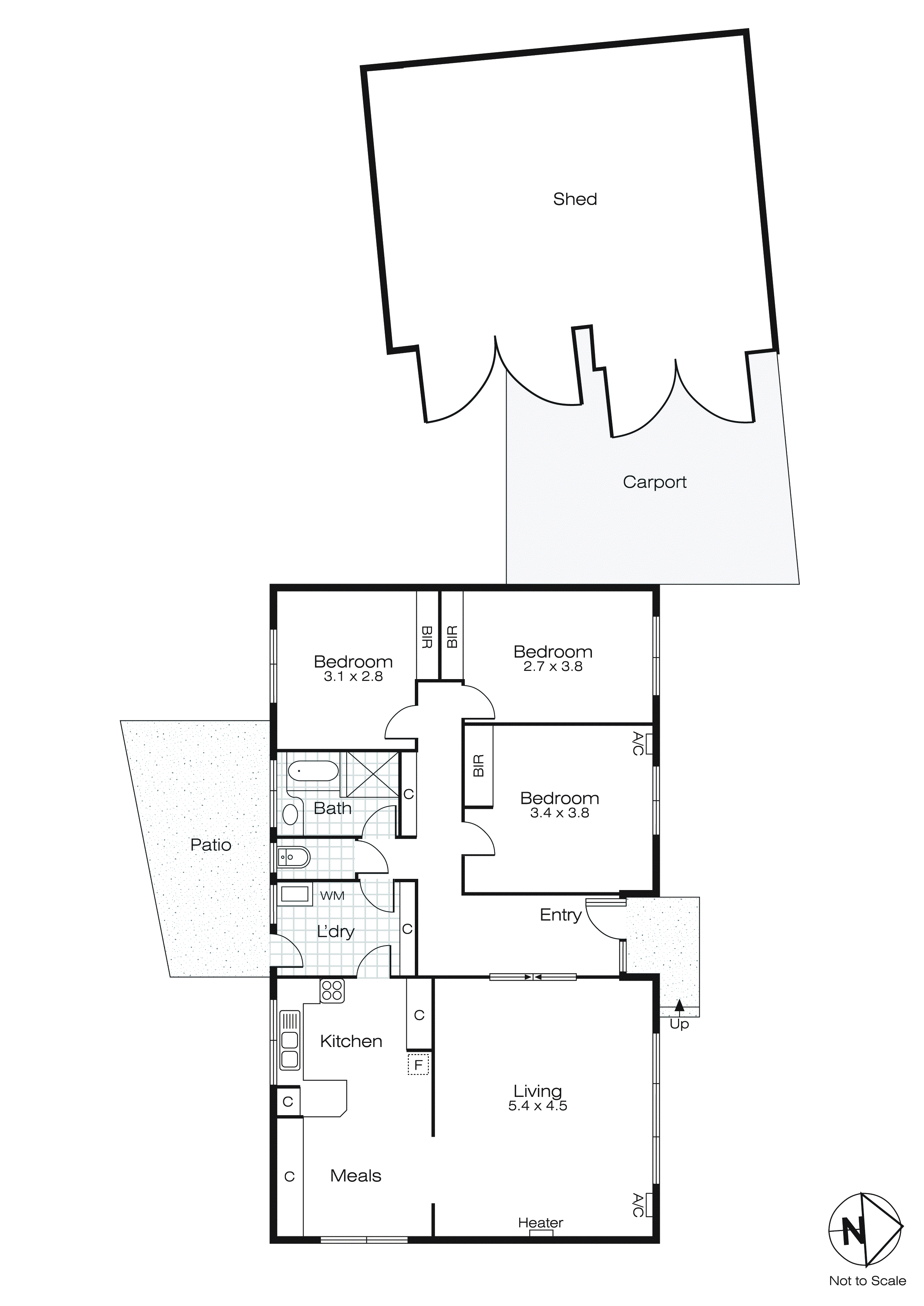 351 Forest Street, Wendouree VIC 3355 - Floorplan