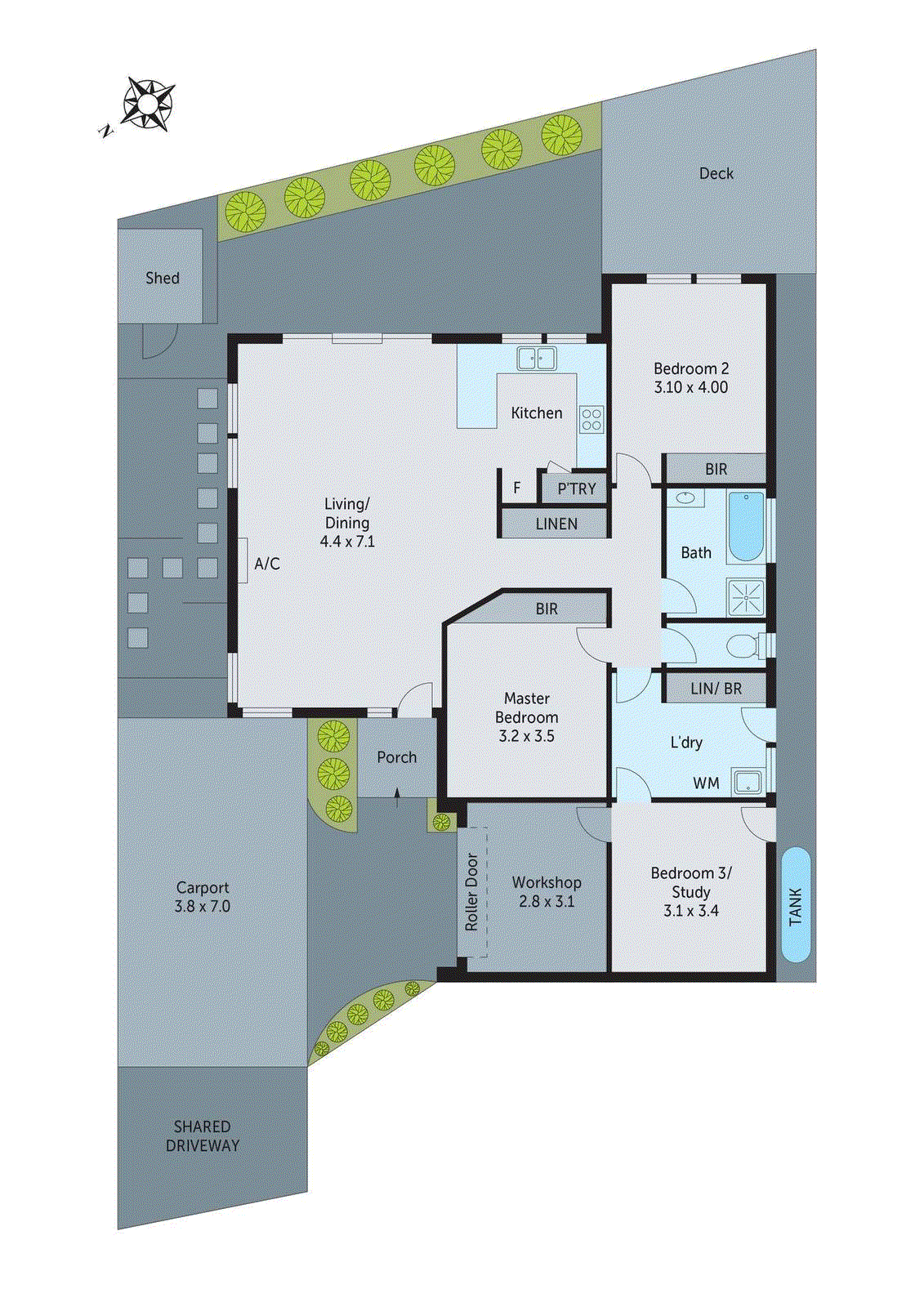 3/51 Tucker Street, Breakwater VIC 3219 - Floorplan