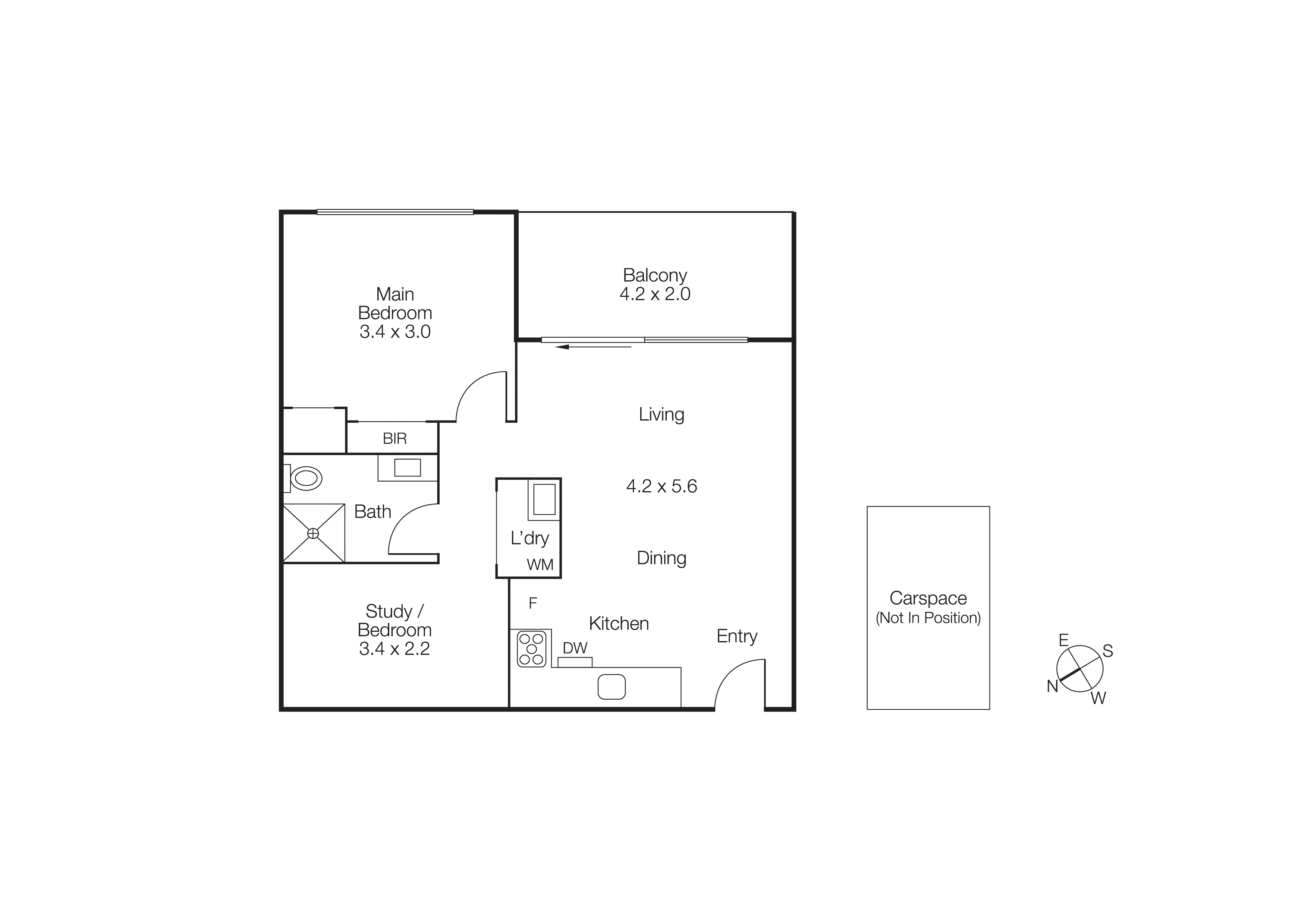 35/174 Esplanade East, Port Melbourne VIC 3207 - Floorplan