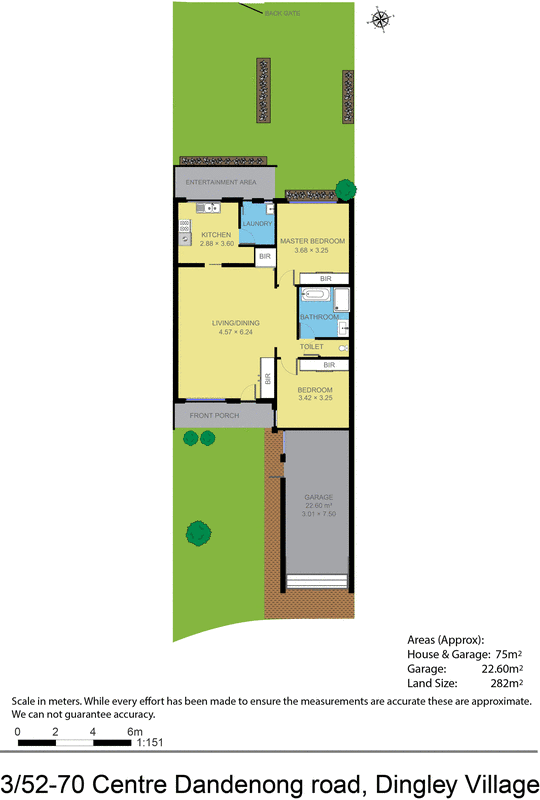 3/52-70 Centre Dandenong Road, Dingley Village VIC 3172 - Floorplan