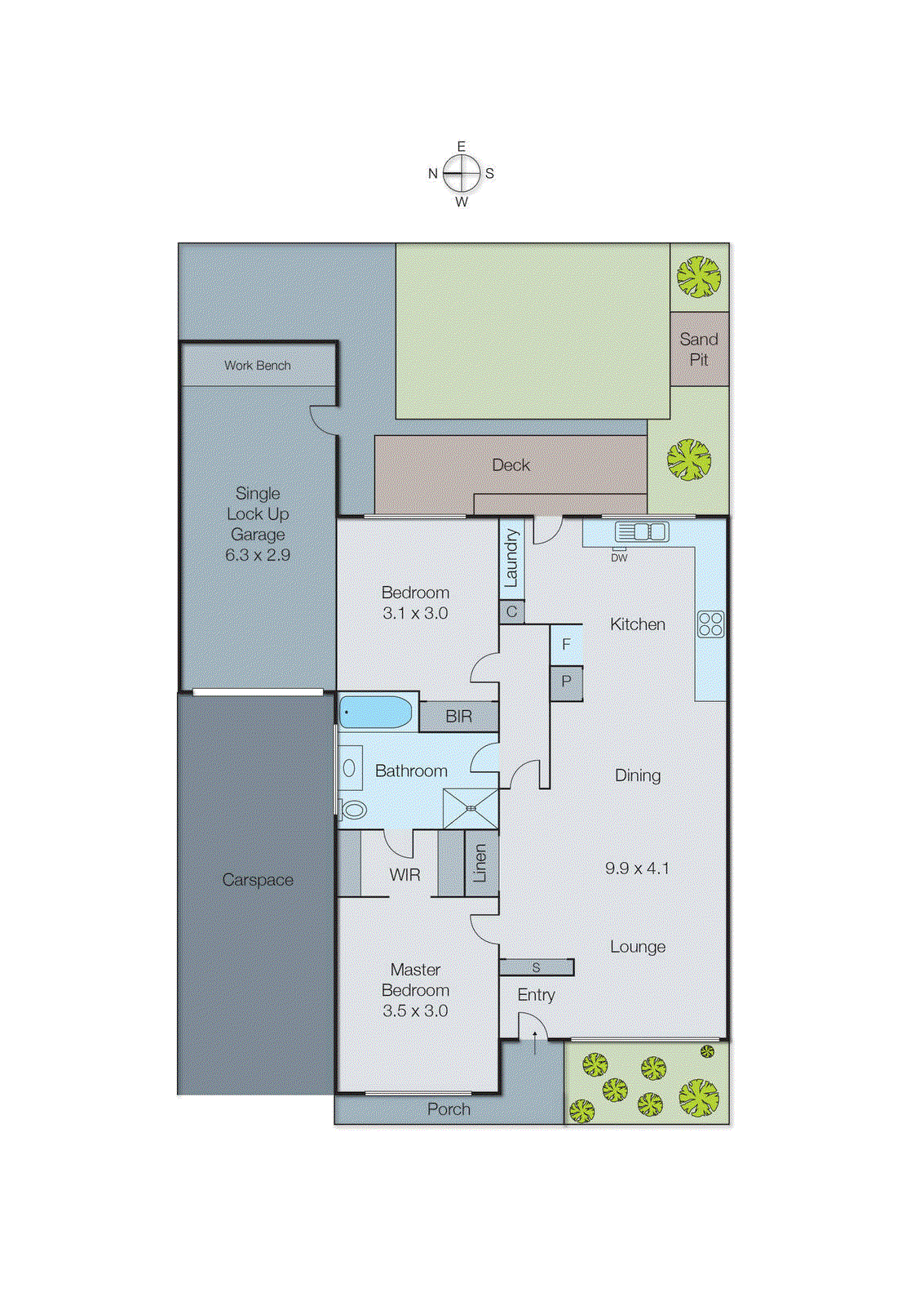 3/53-55 Blackwood Avenue, Mentone VIC 3194 - Floorplan