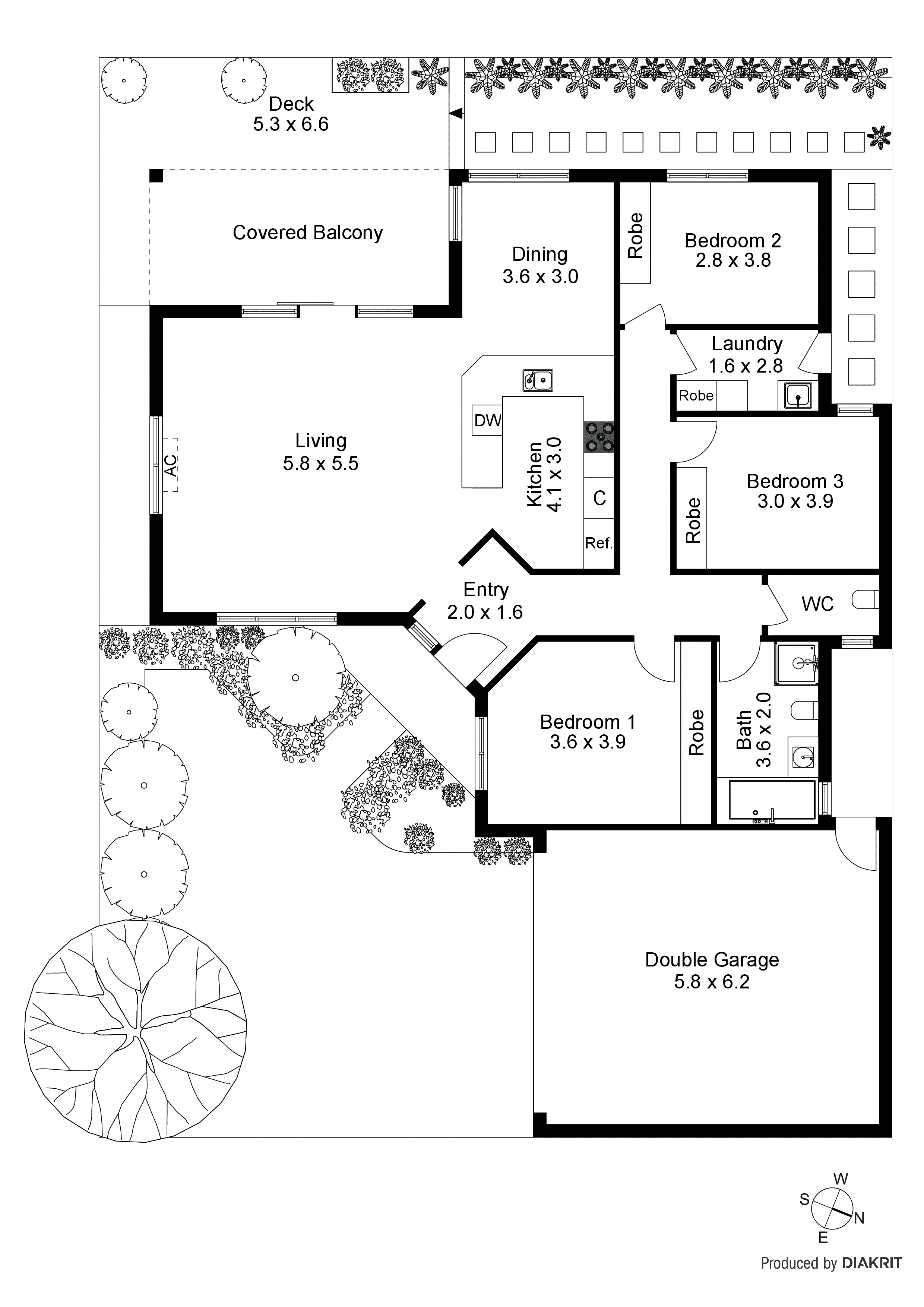 3/54 Broadway, Bonbeach VIC 3196 - Floorplan