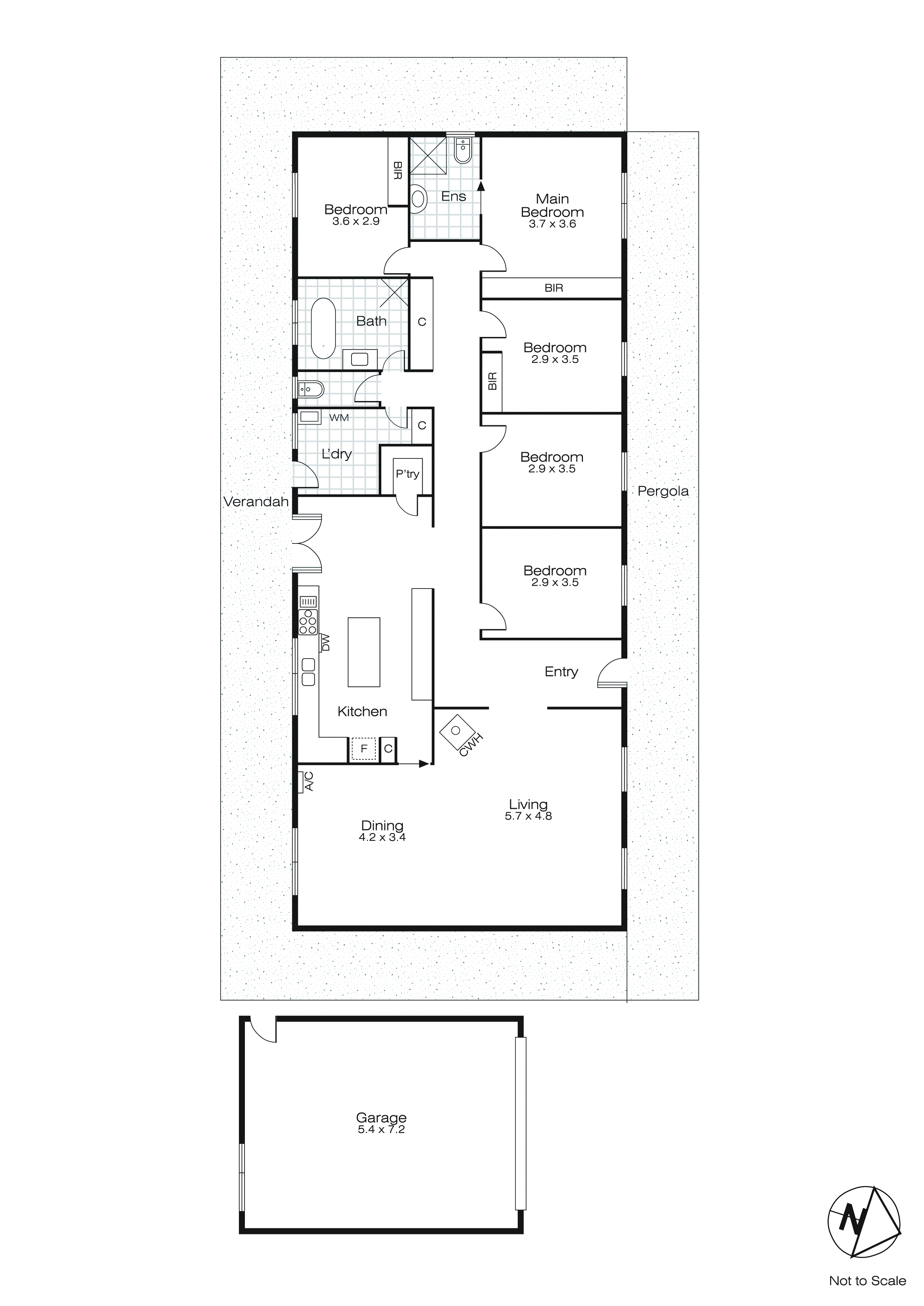 354 Mt Doran Egerton Road, Mount Doran VIC 3334 - Floorplan