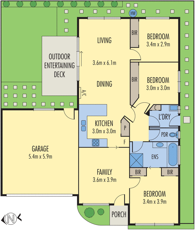 3/54 Torquay Road, Belmont VIC 3216 - Floorplan