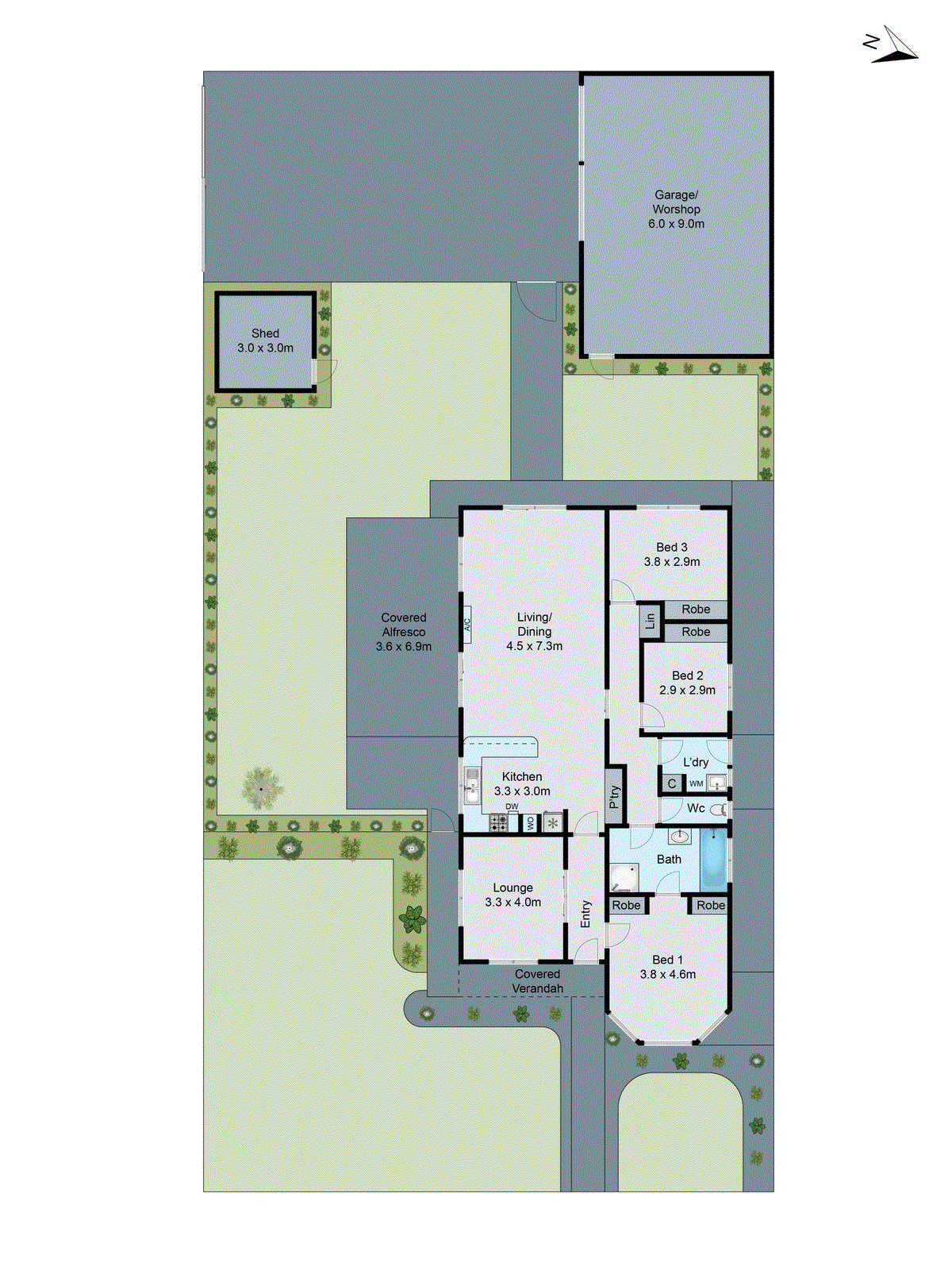 355 Anakie Road, Lovely Banks VIC 3213 - Floorplan
