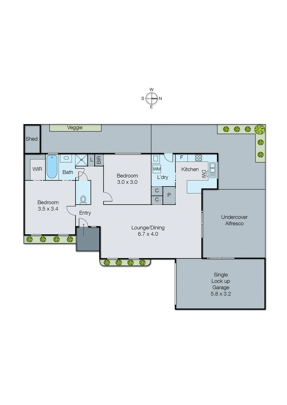 3/55 Clay Street, Moorabbin VIC 3189 - Floorplan