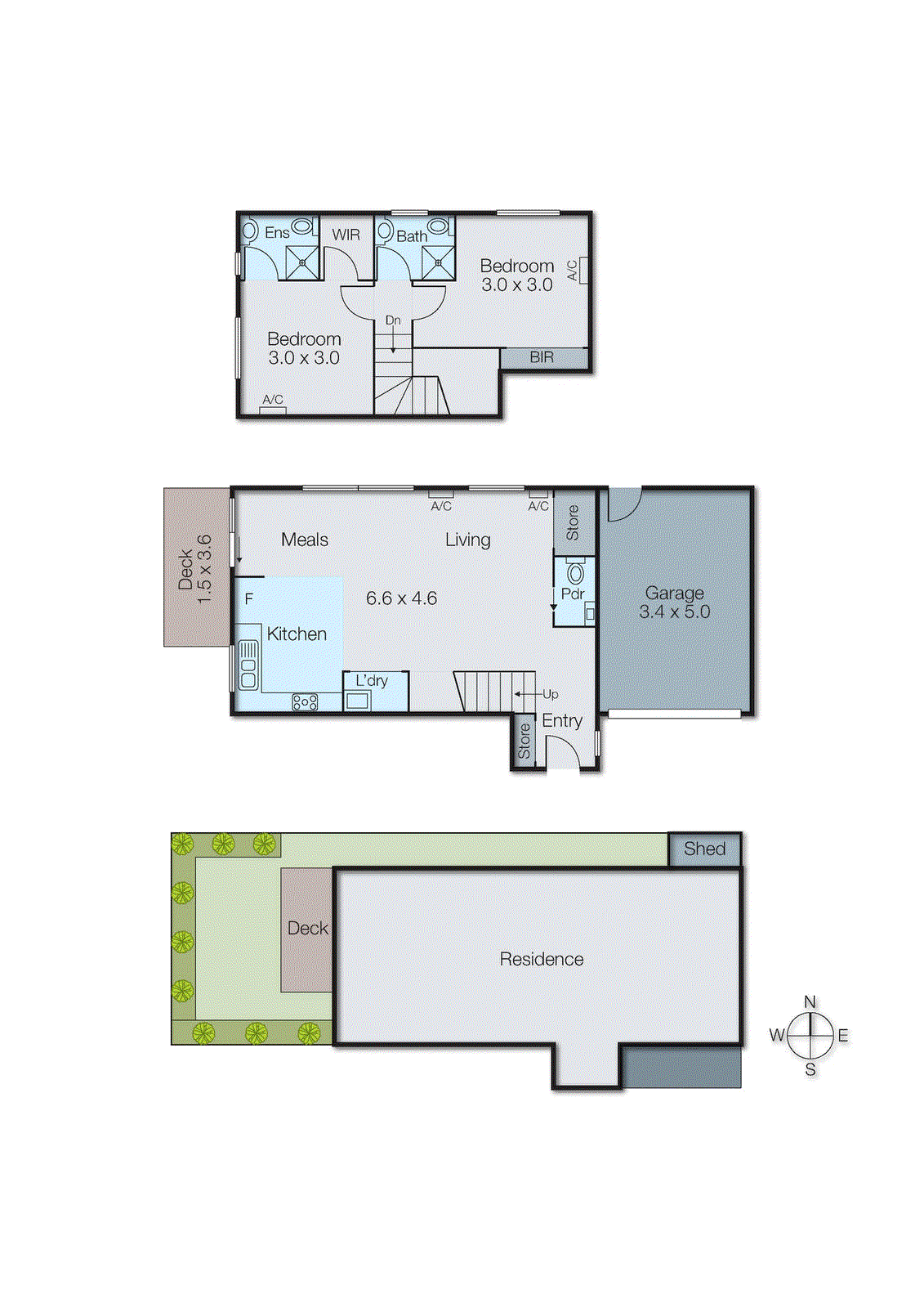 3/55 Prince Charles Street, Clayton VIC 3168 - Floorplan