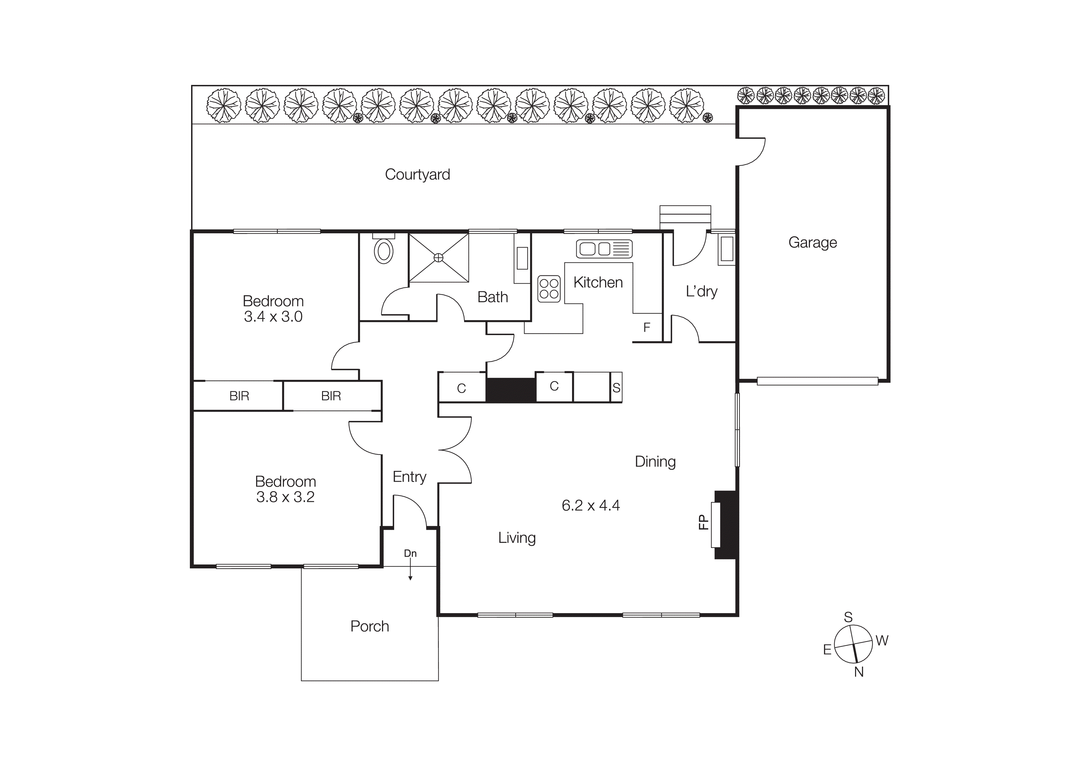 3/55 Roslyn Street, Brighton VIC 3186 - Floorplan