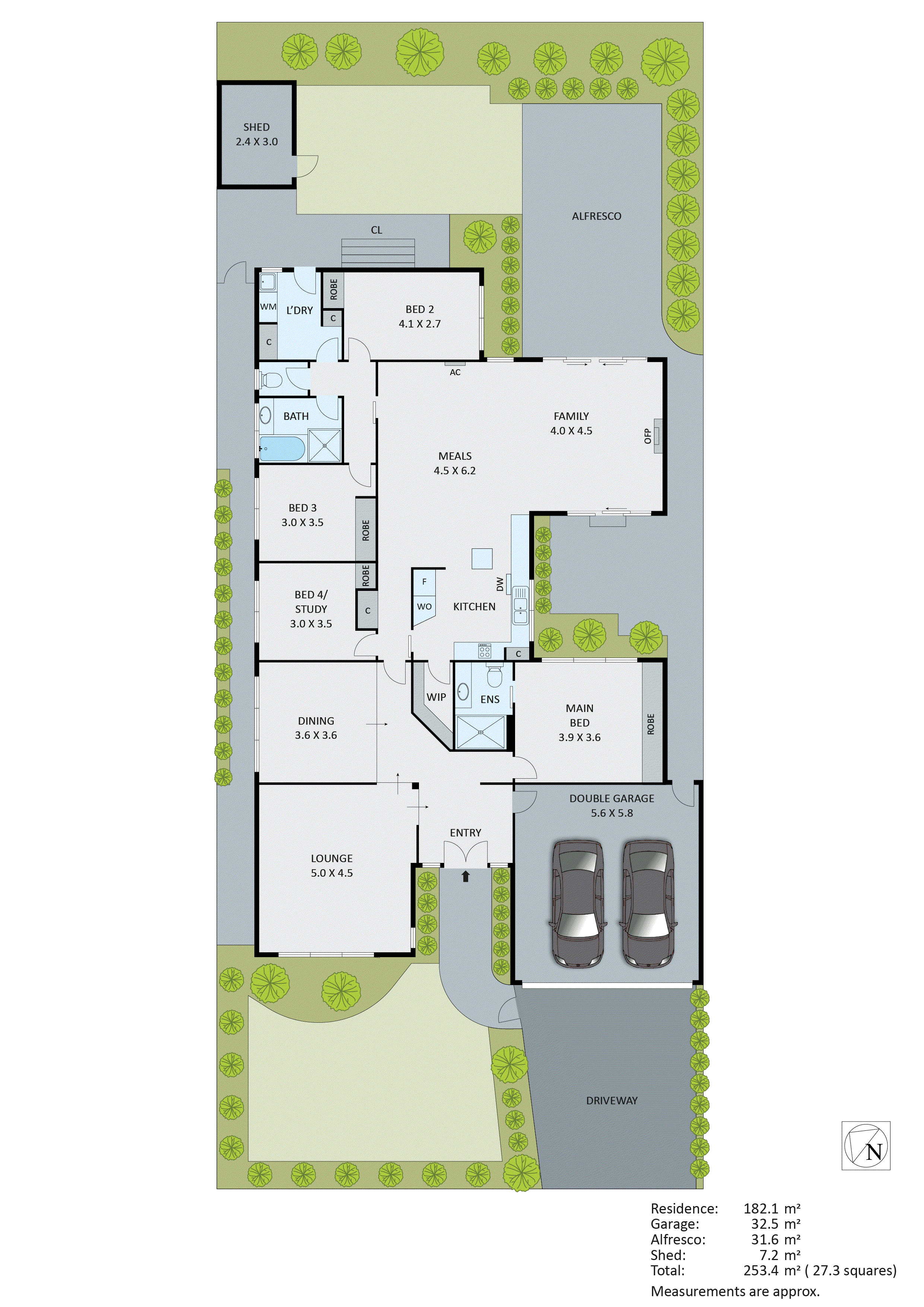 355 Spring Road, Dingley Village VIC 3172 - Floorplan