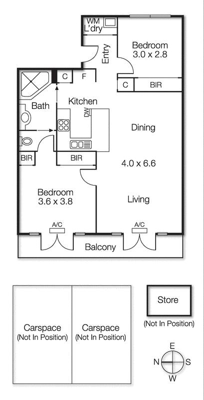 3/56 Beach Road, Hampton VIC 3188 - Floorplan