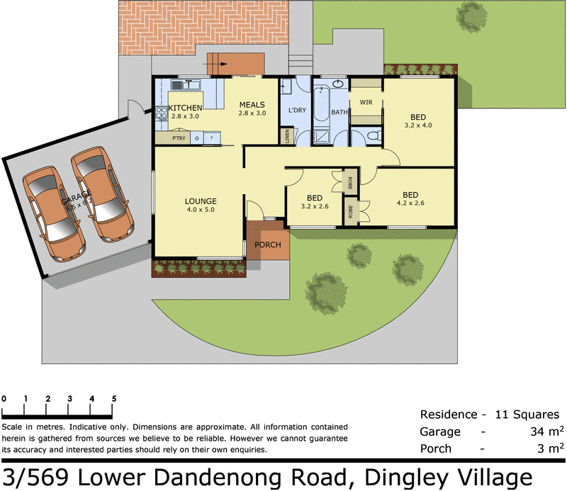 3/569 Lower Dandenong Road, Dingley Village VIC 3172 - Floorplan