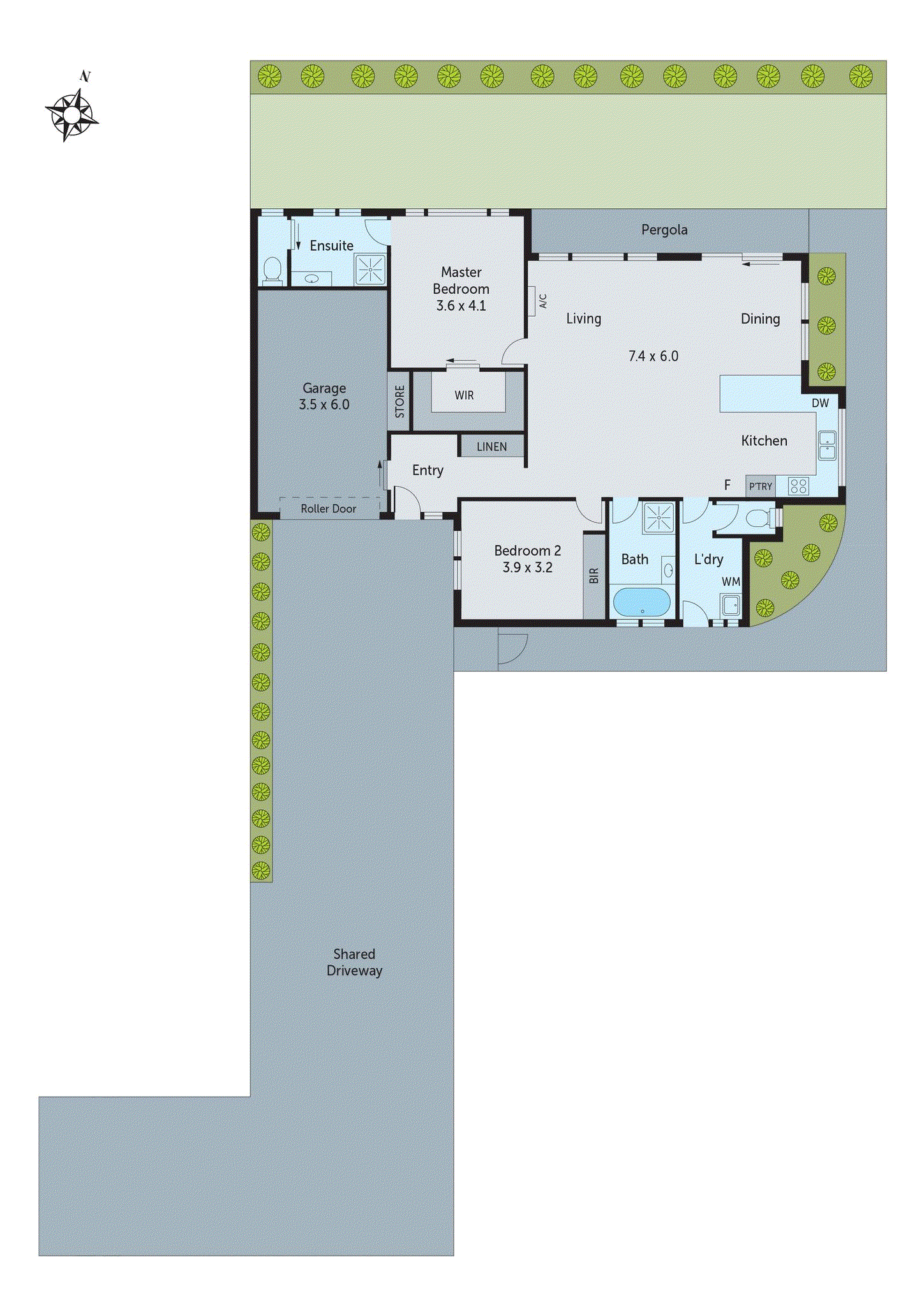 3/57 Ash Road, Leopold VIC 3224 - Floorplan