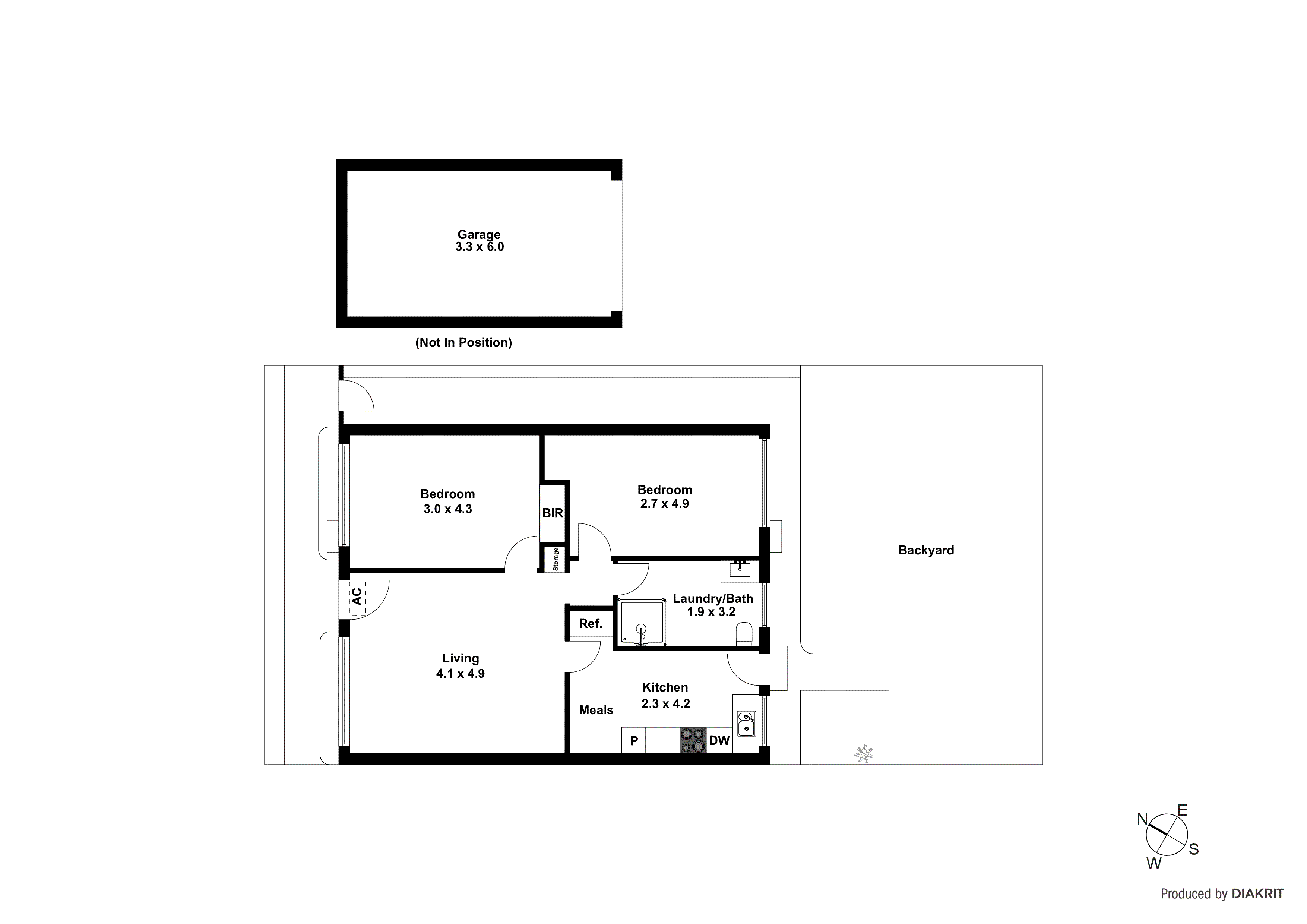 3/57 Jackson Road, Highett VIC 3190 - Floorplan