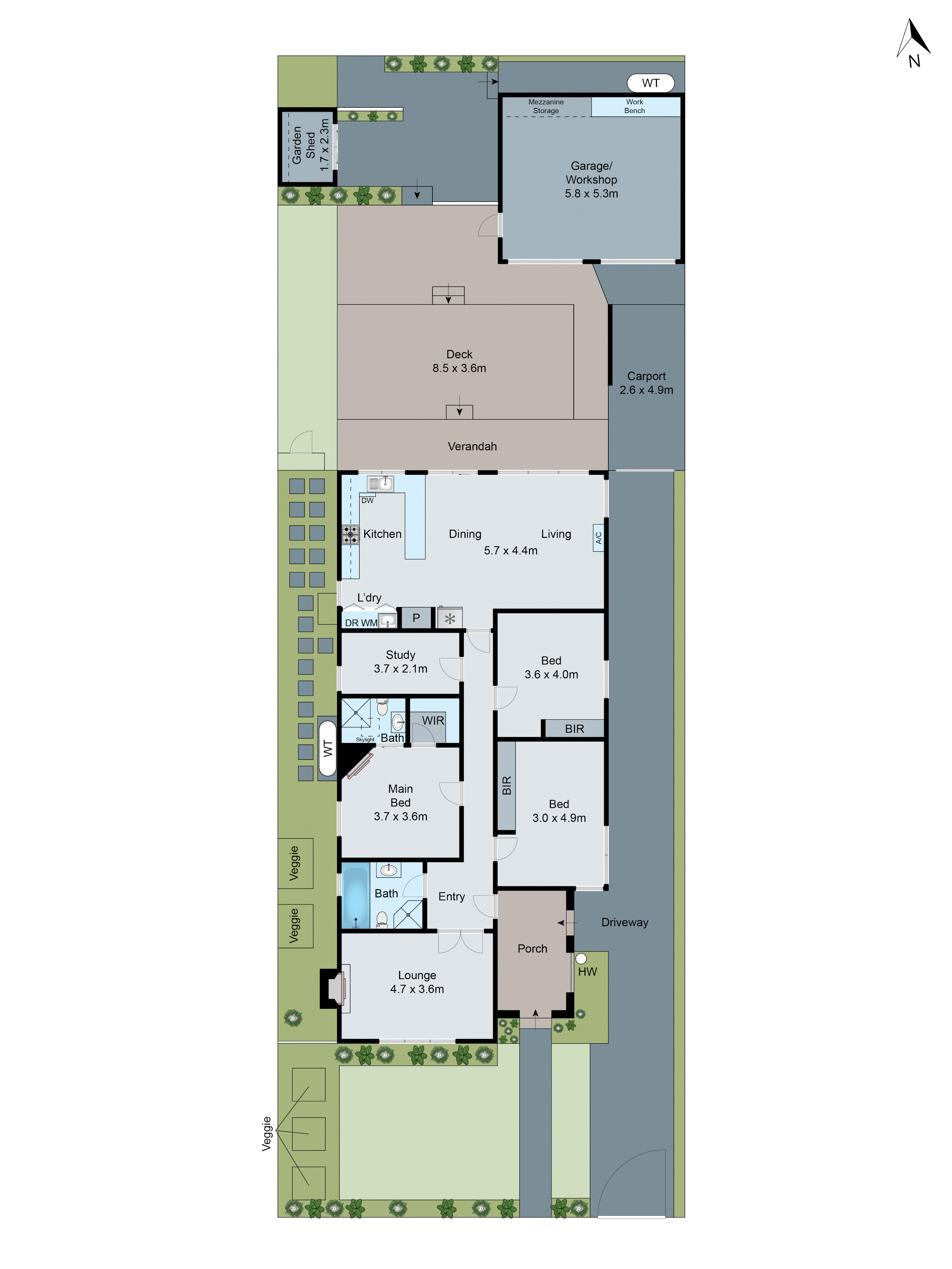 357 Myers Street, East Geelong VIC 3219 - Floorplan