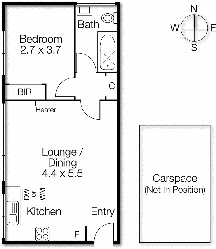 3/58 Byron Street, Elwood VIC 3184 - Floorplan