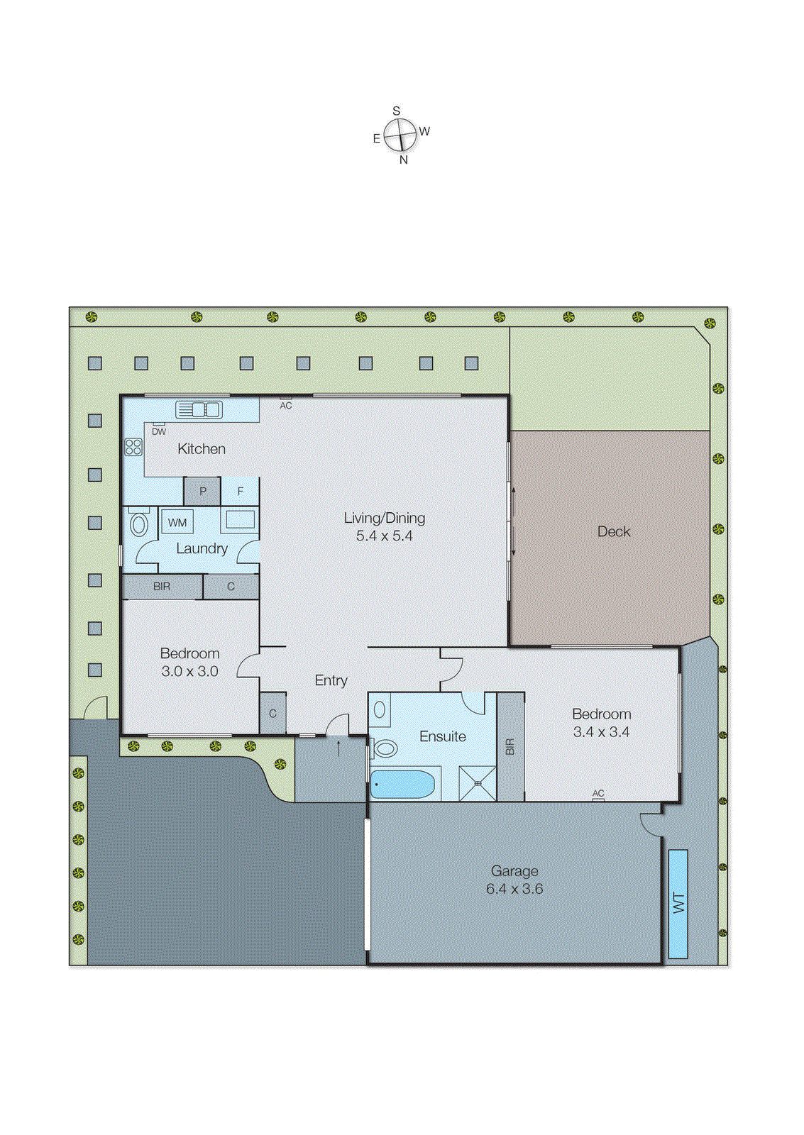 3/58 Lower Dandenong Road, Parkdale VIC 3195 - Floorplan