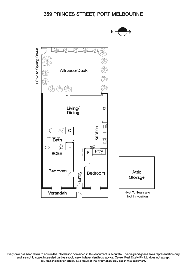 359 Princes Street, PORT MELBOURNE VIC 3207 - Floorplan