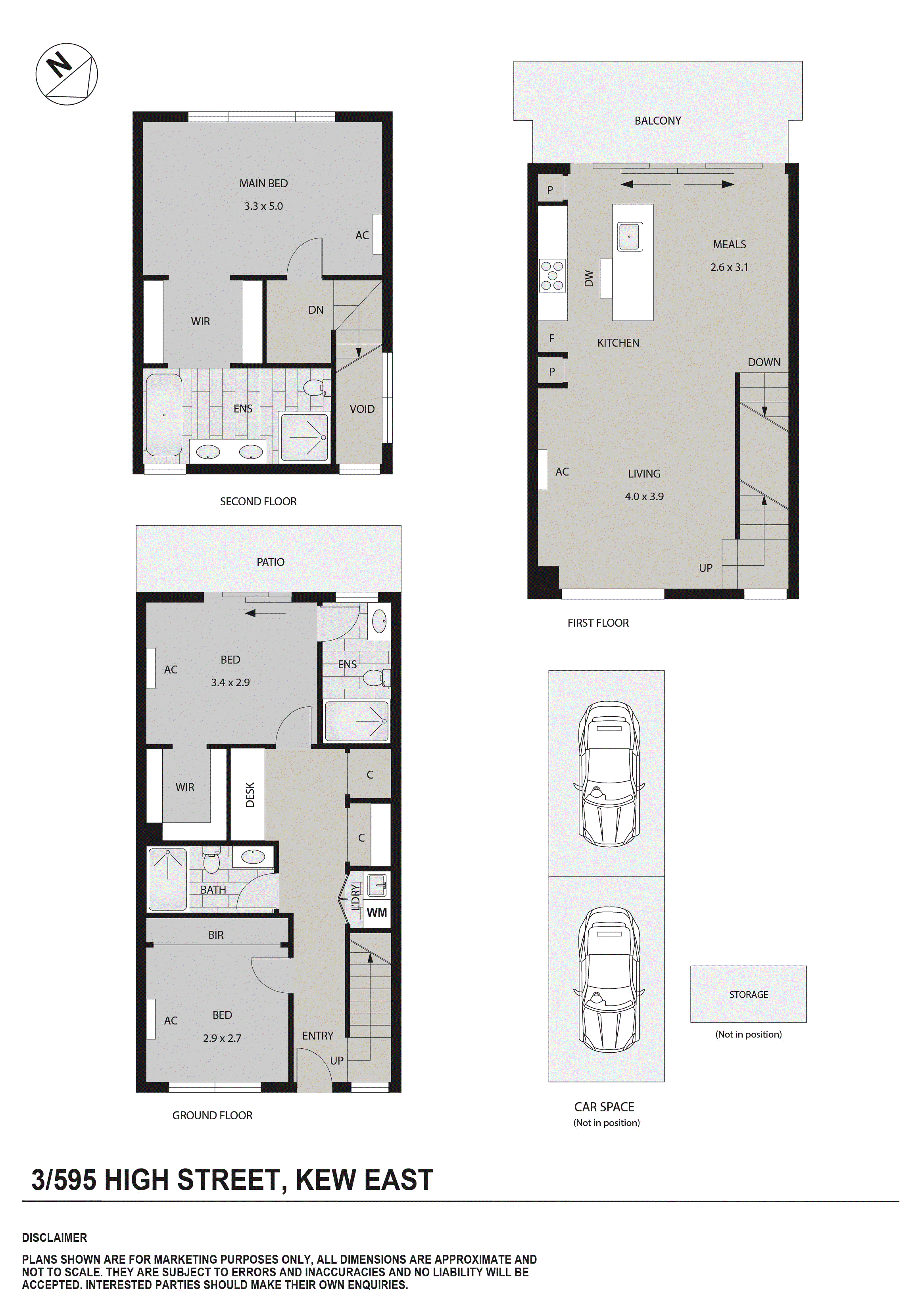 3/595 High Street, Kew East VIC 3102 - Floorplan