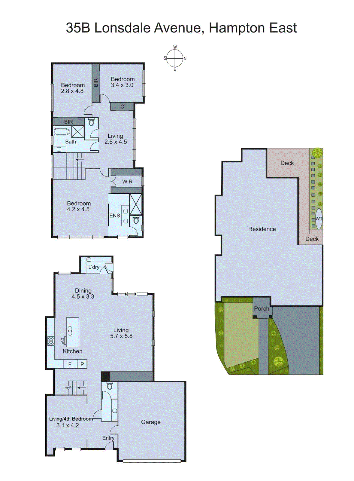 35b Lonsdale Avenue, Hampton East VIC 3188 - Floorplan