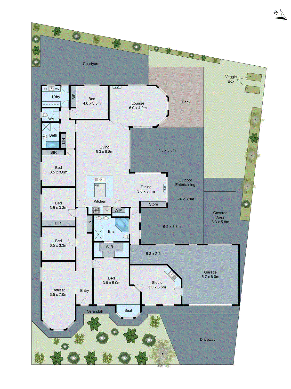 36 Augustine Drive, Highton VIC 3216 - Floorplan