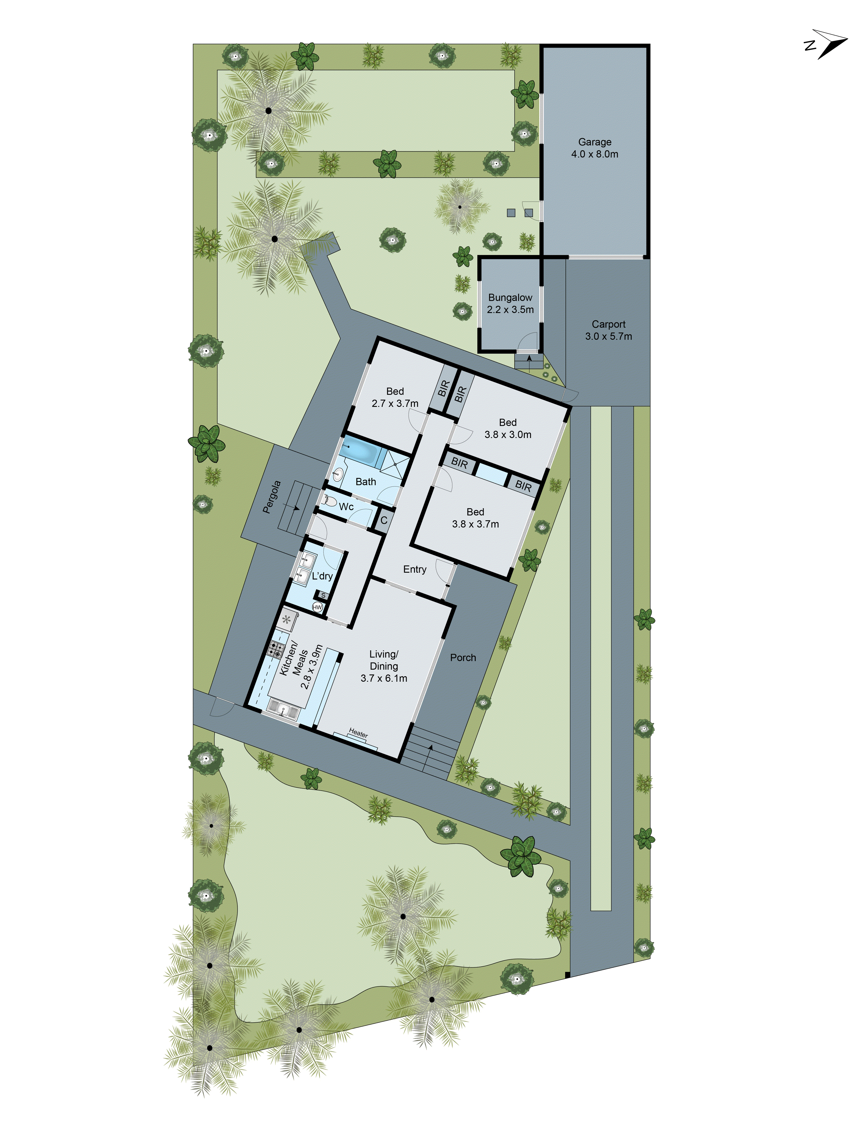 36 Beauford Avenue, Bell Post Hill VIC 3215 - Floorplan