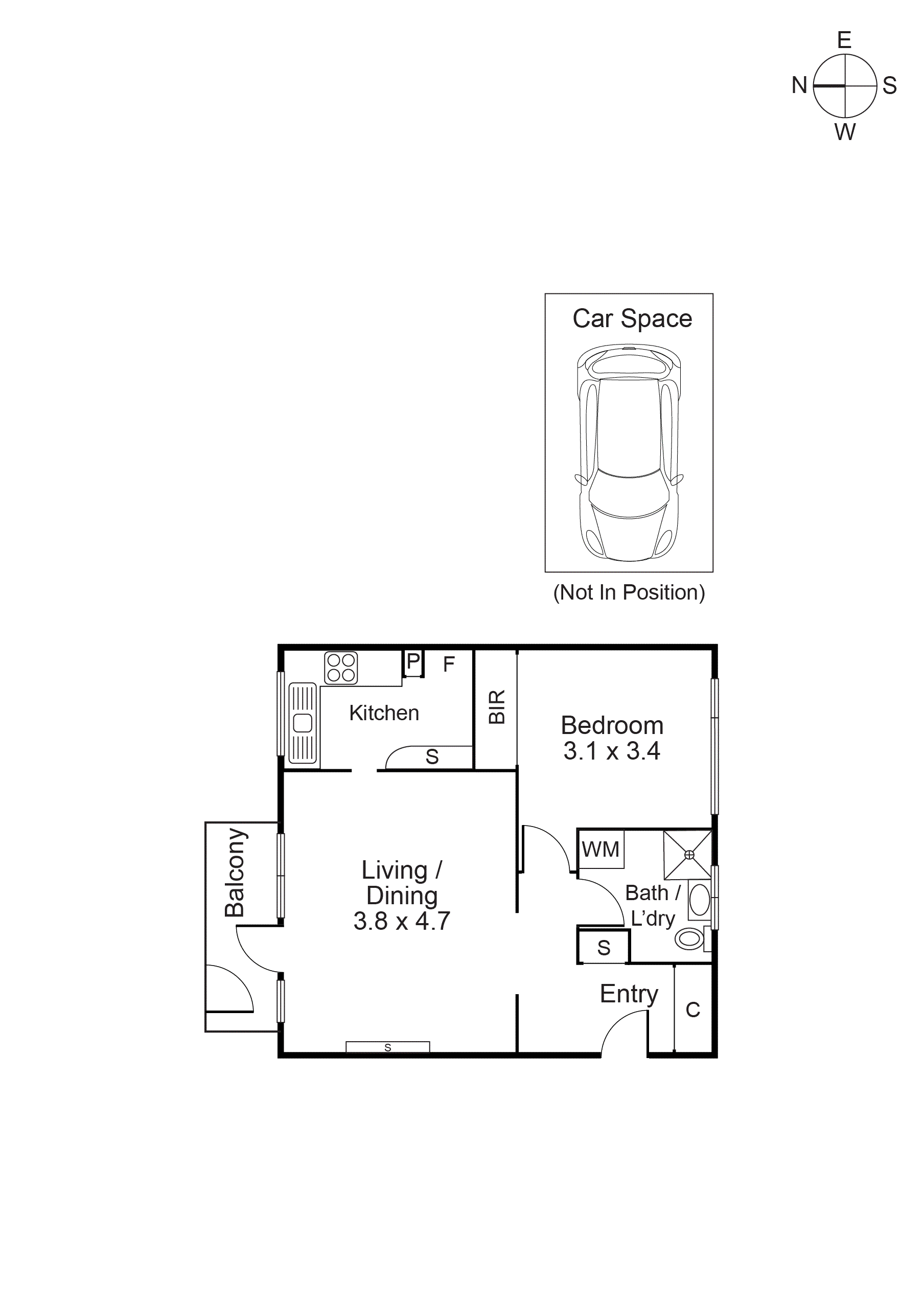 3/6 Bella Vista Road, Caulfield North VIC 3161 - Floorplan