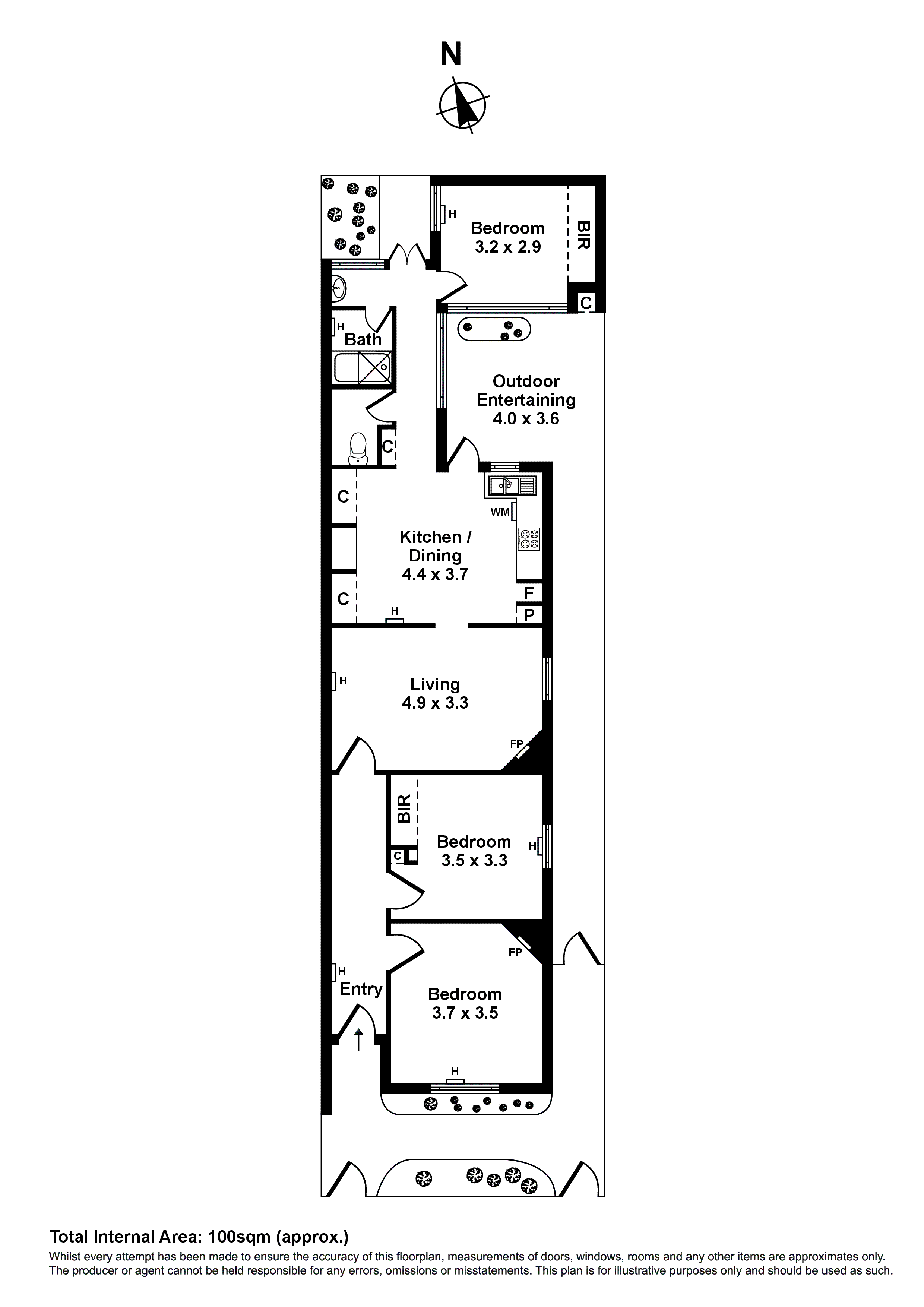 36 Buckingham Street, Footscray VIC 3011 - Floorplan